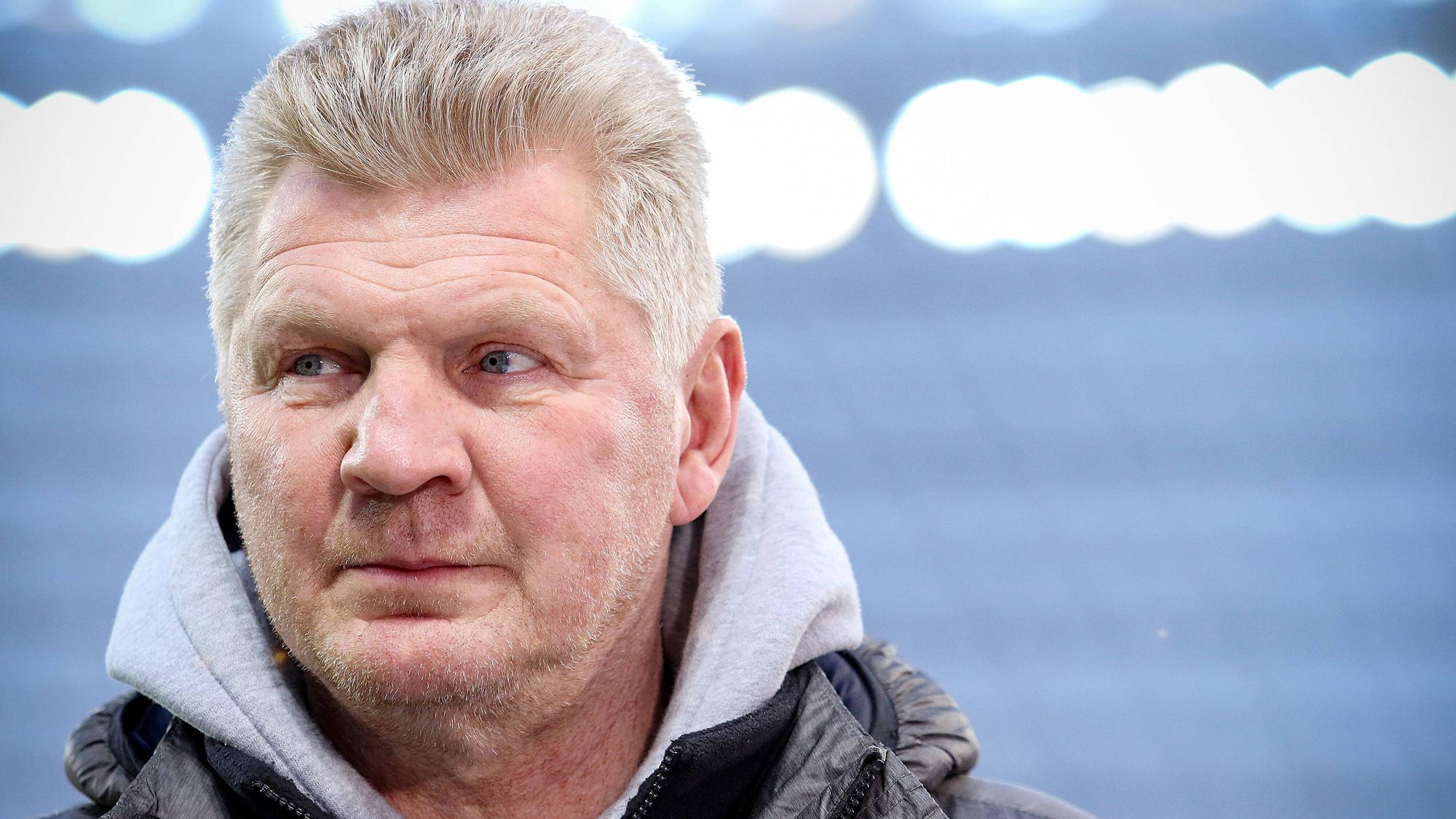 Ex-Gladbacher Stefan Effenberg, beim DFB-Pokal-Viertelfinale zwischen Bayer 04 Leverkusen und Union Berlin am 4. März 2020.