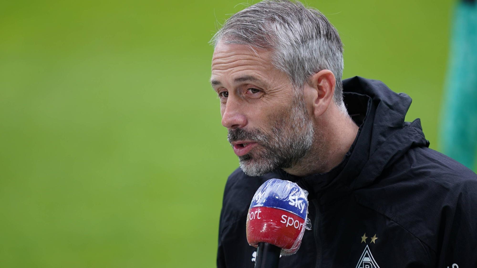 Marco Rose, hier zu sehen am 22. Mai 2021 in Bremen, hat als Trainer von Borussia Mönchengladbach in seinem zweiten Amtsjahr die sportlichen Ziele verpasst.