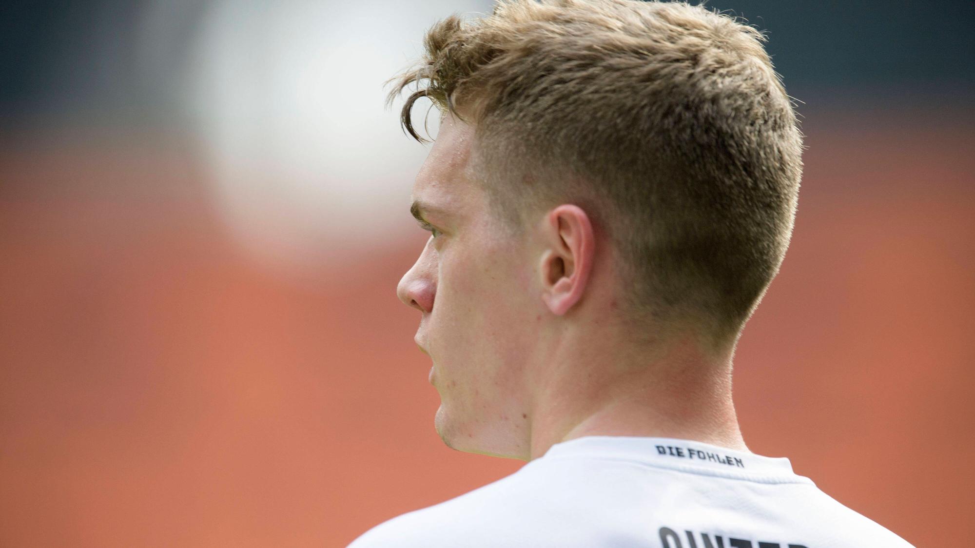 Matthias Ginter beim Bundesliga-Spiel der Gladbacher gegen Eintracht Frankfurt am 17. April 2021 im Borussia-Park.