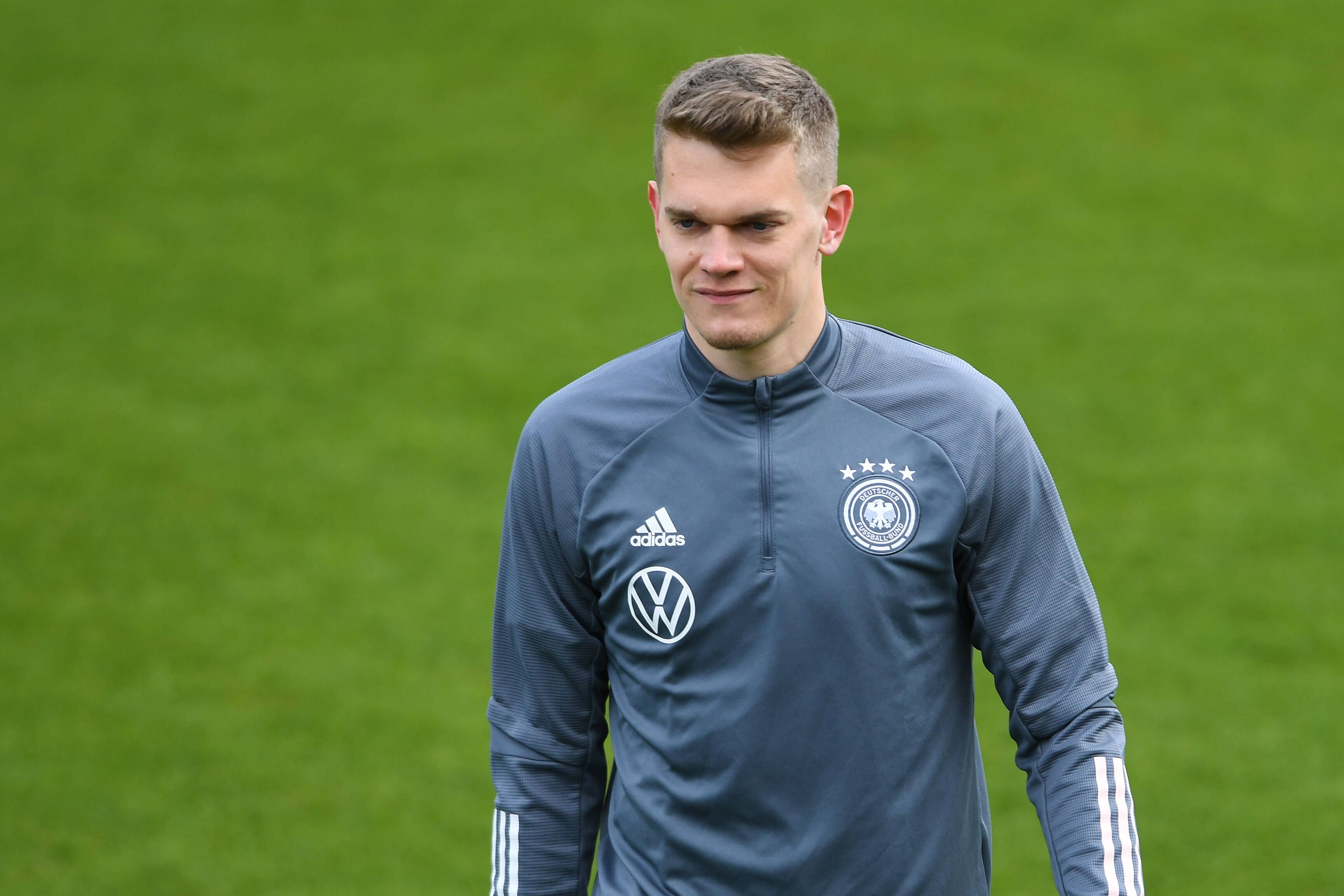 Matthias Ginter im Trainingslager der deutschen Fußball-Nationalmannschaft in Seefeld (Österreich).