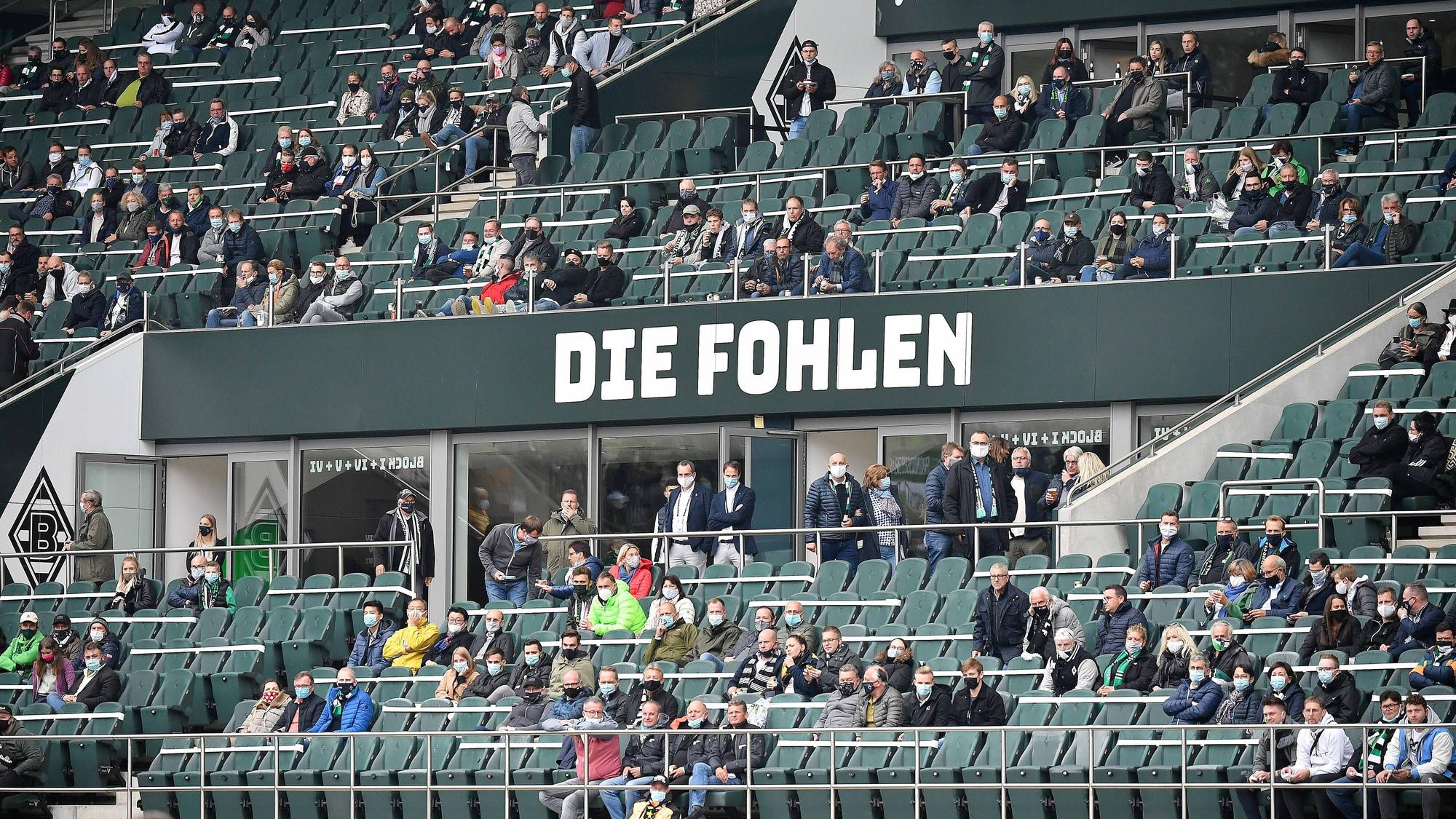 Mehr als 10.000 Zuschauer im Borussia-Park: Das hat es in Gladbach das letzte Mal am 26. September 2020 gegeben, als 10.383 Fans das Bundesliga-Duell zwischen Gladbach und Union Berlin verfolgten.