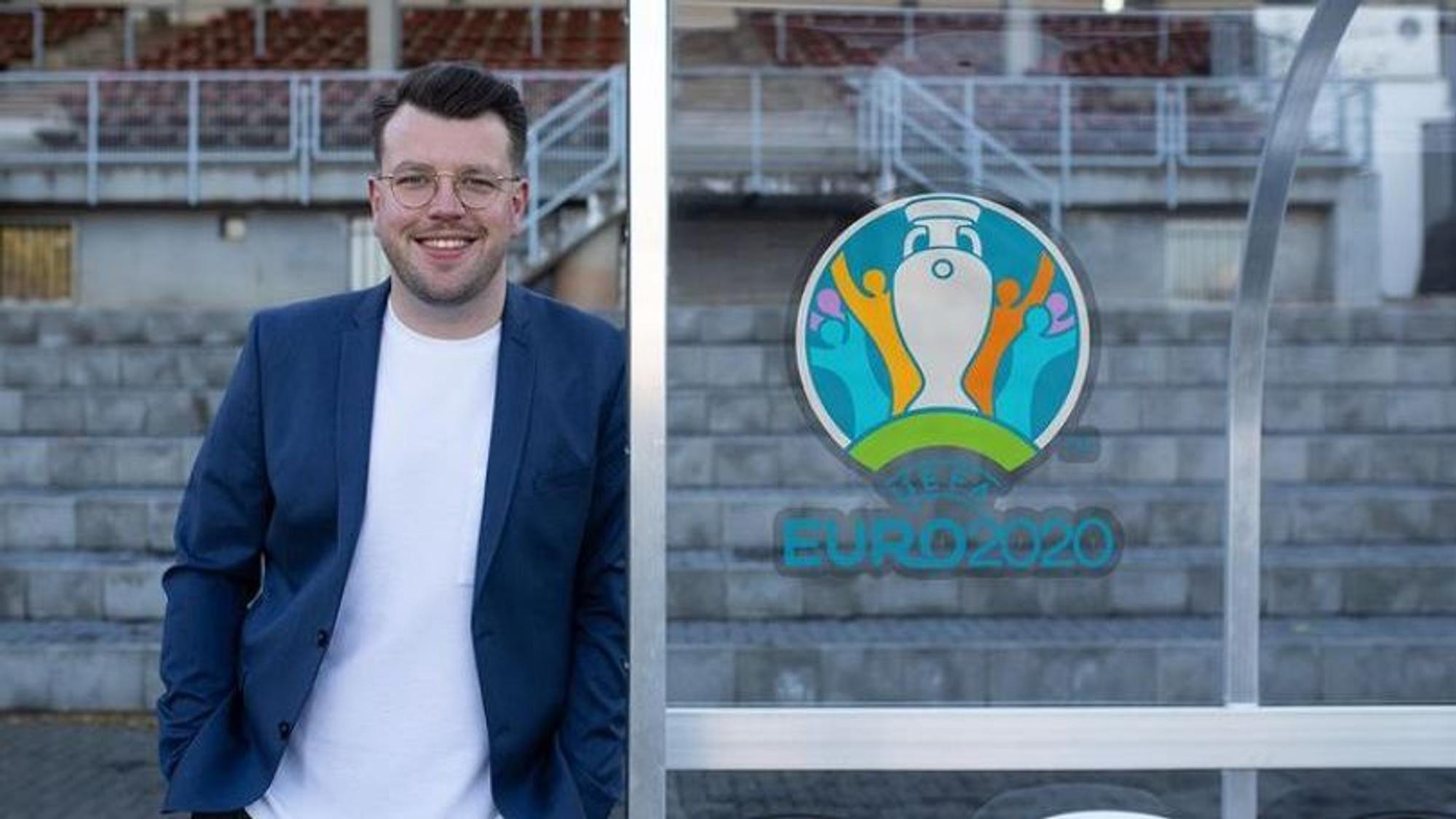 Ex-Fohlenradio-Stimme Christian Straßburger kommentiert jetzt EM-Spiele.