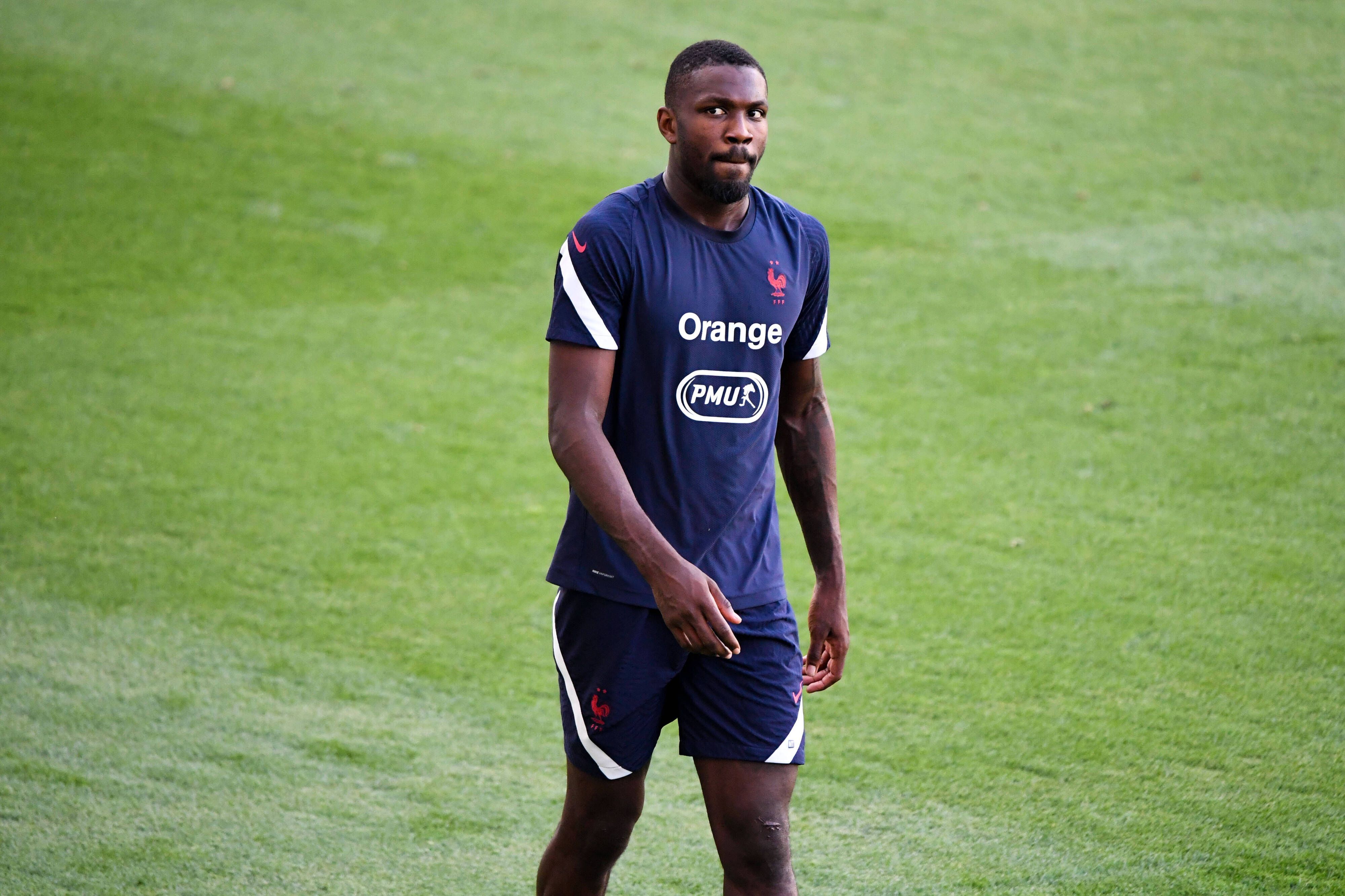 Gladbachs Marcus Thuram, hier am 20. Juni 2021, musste ein Training bei der französischen Nationalmannschaft abbrechen.