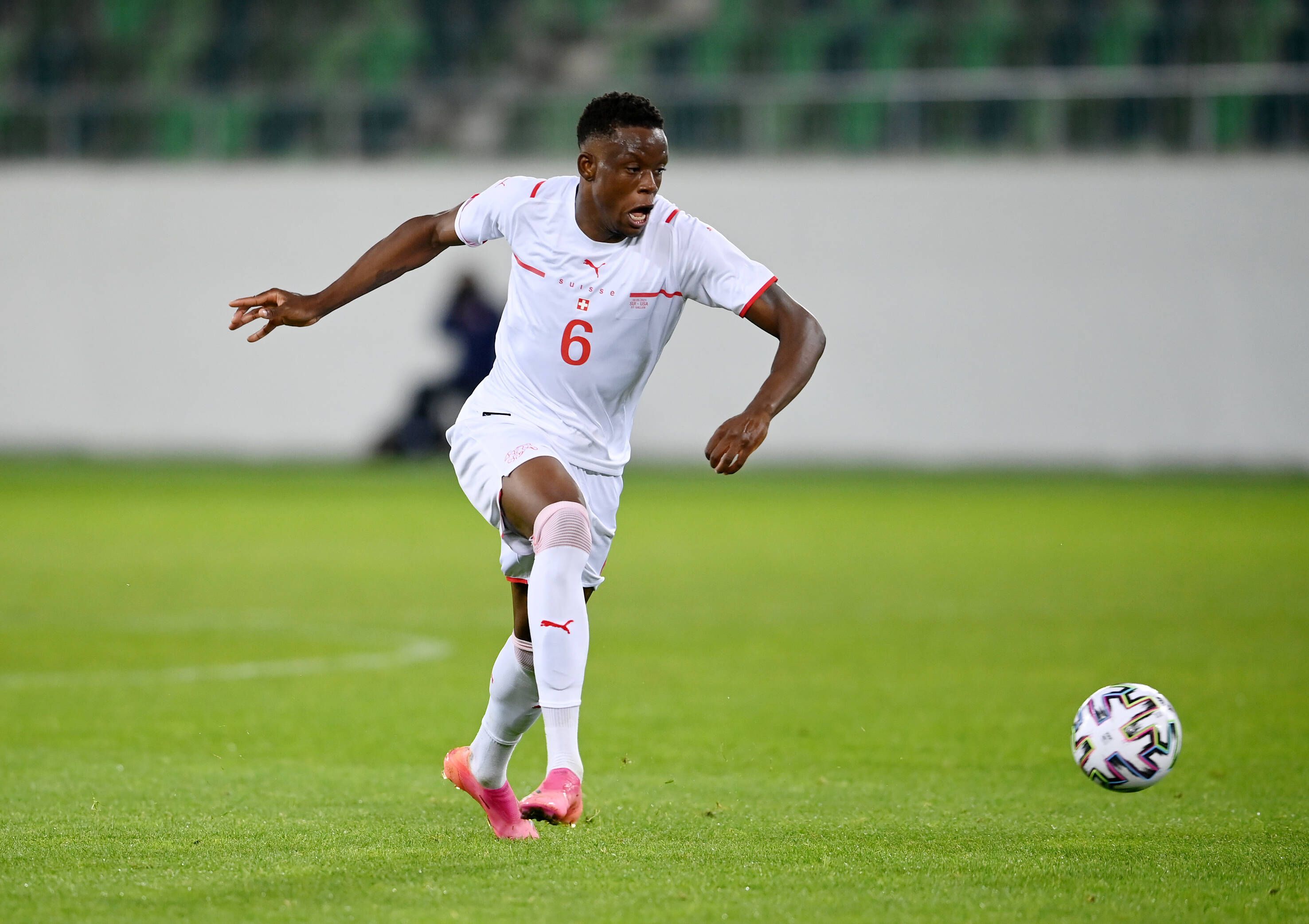 Gladbachs Denis Zakaria, hier im Spiel der Schweiz gegen die USA am 30. Mai 2021, wurde gegen Liechtenstein nicht gebraucht.