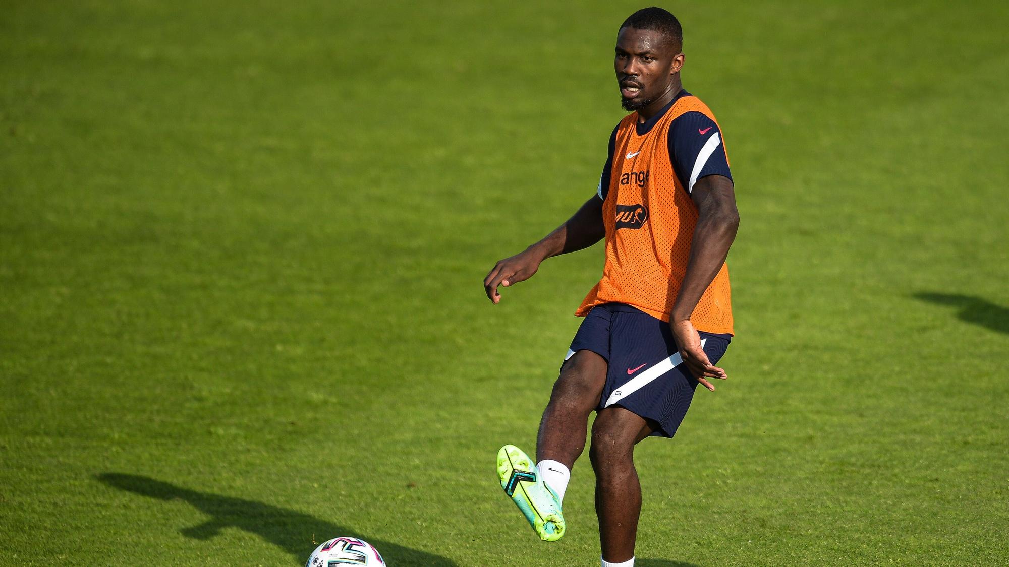 Gladbach-Stürmer Marcus Thuram, hier zu sehen am 3. Juni 2021, ist bei der EM-Generalprobe von Weltmeister Frankreich im Testspiel gegen Bulgarien nicht zum Einsatz gekommen.