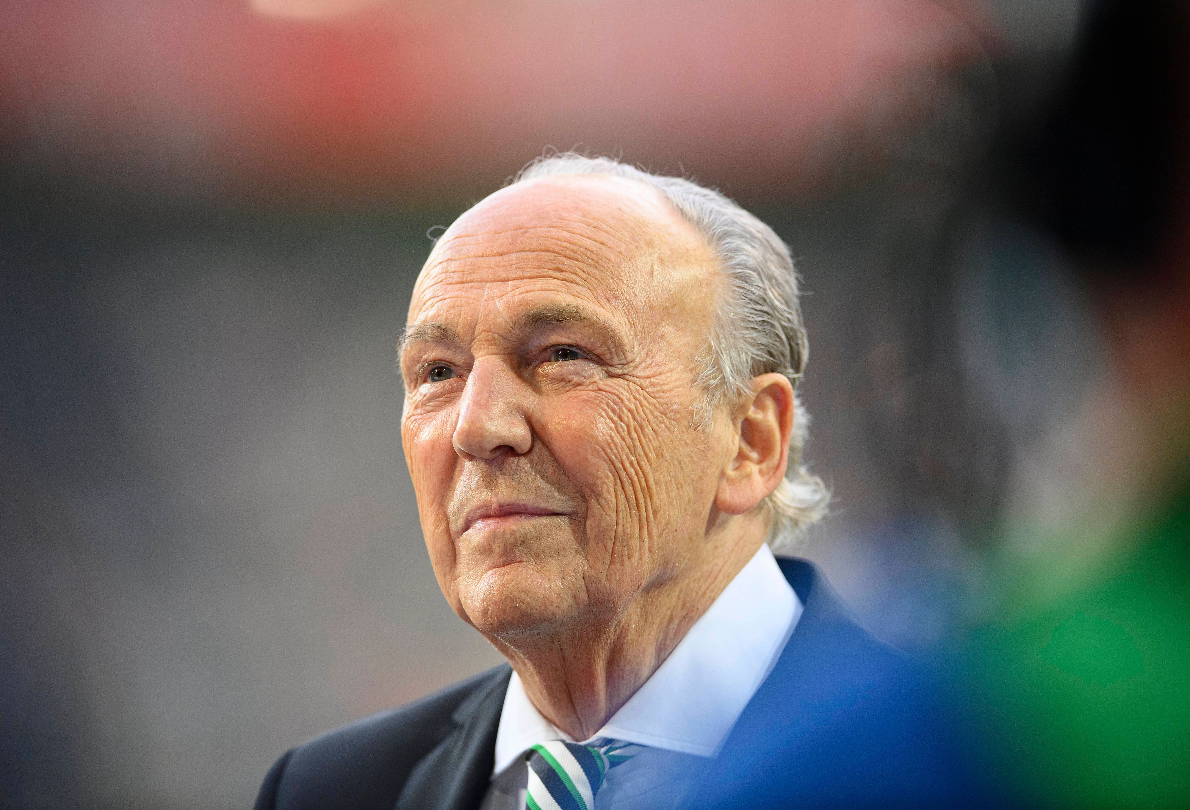 Rolf Königs, Präsident von Borussia Mönchengladbach. Hier zu sehen am 13. August 2021 im Borussia-Park. Königs blickt nach vorne.