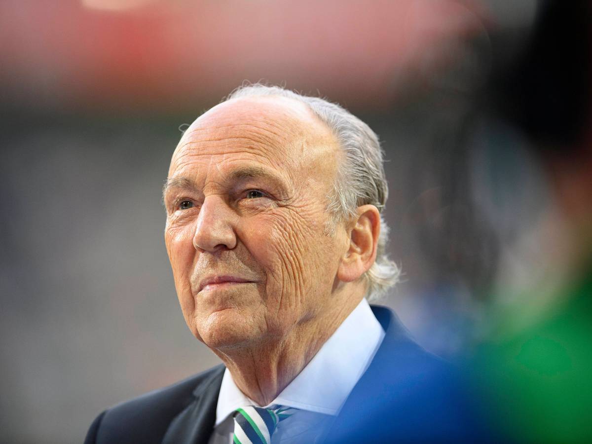 Rolf Königs, Präsident von Borussia Mönchengladbach. Hier zu sehen am 13. August 2021 im Borussia-Park. Königs blickt nach vorne.
