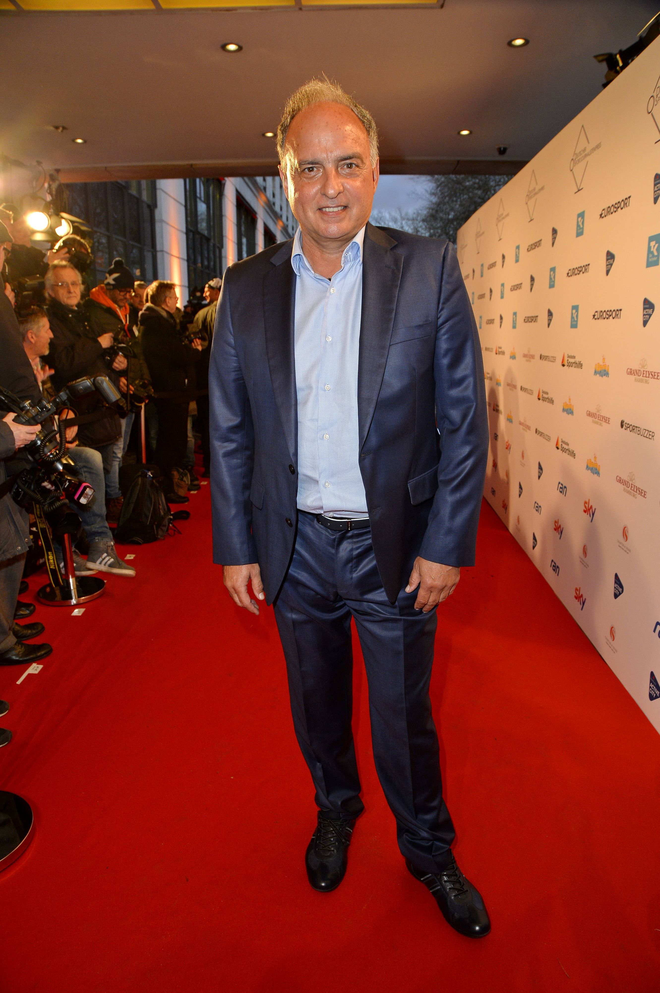 Hans Peter (Hansi) Mueller bei Verleihung Deutscher Sportjournalistenpreis 2019 im Elysee Hotel Hamburg.