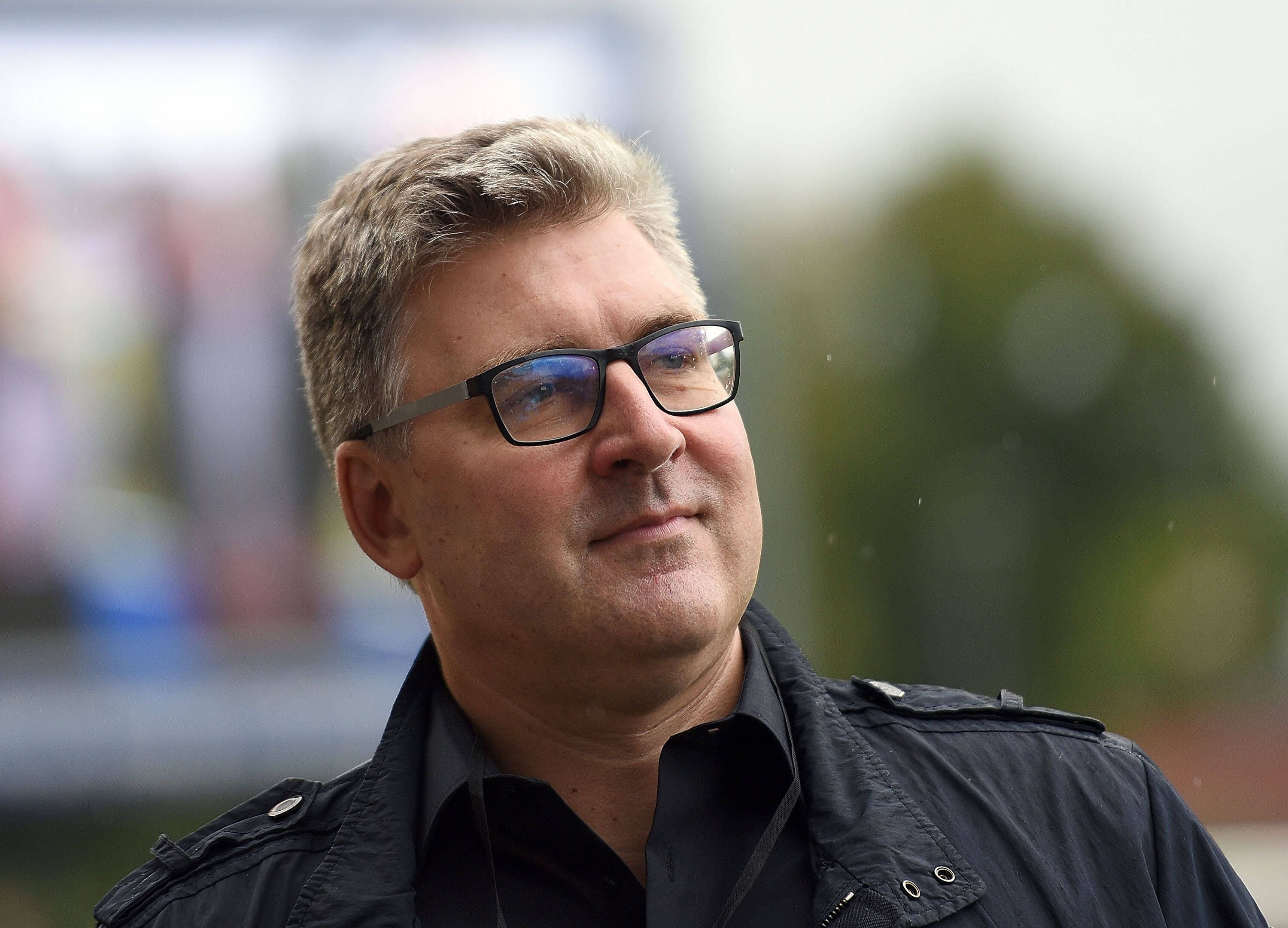 Axel Hellmann, Vorstandssprecher von Eintracht Frankfurt, hier am 29. August 2021, hat sich zum Borussia-Abschied von Manager Max Eberl geäußert.
