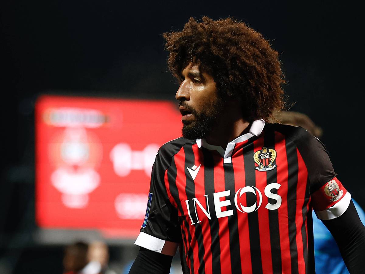 Dante bei einem Match zwischen Nizza und Marseille am 27. Oktober 2021.