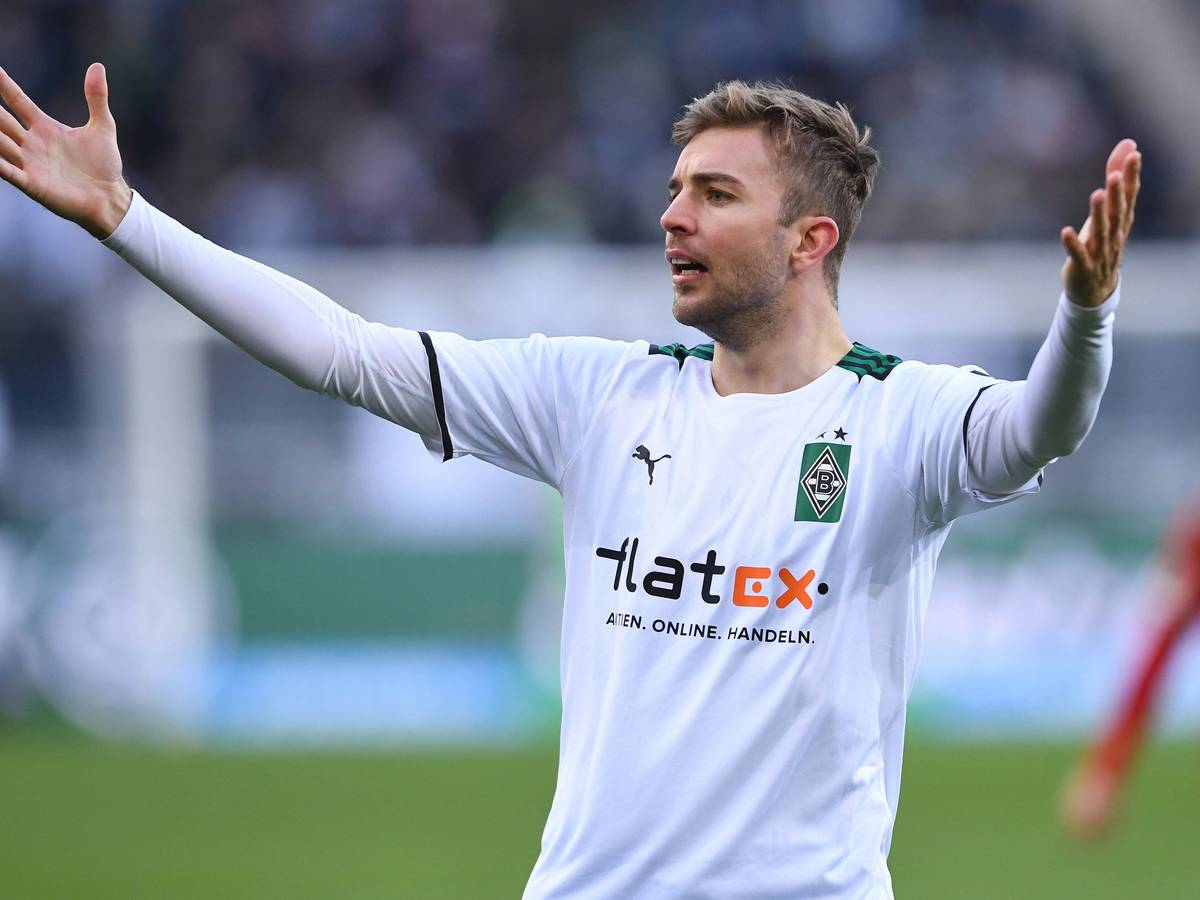 Christoph Kramer von Borussia Mönchengladbach. Der Mittelfeldspieler, hier zu sehen am 12. Februar 2022 im Borussia-Park, könnte Sonntag (20. Februar) in die Startelf des VfL zurückkehren.