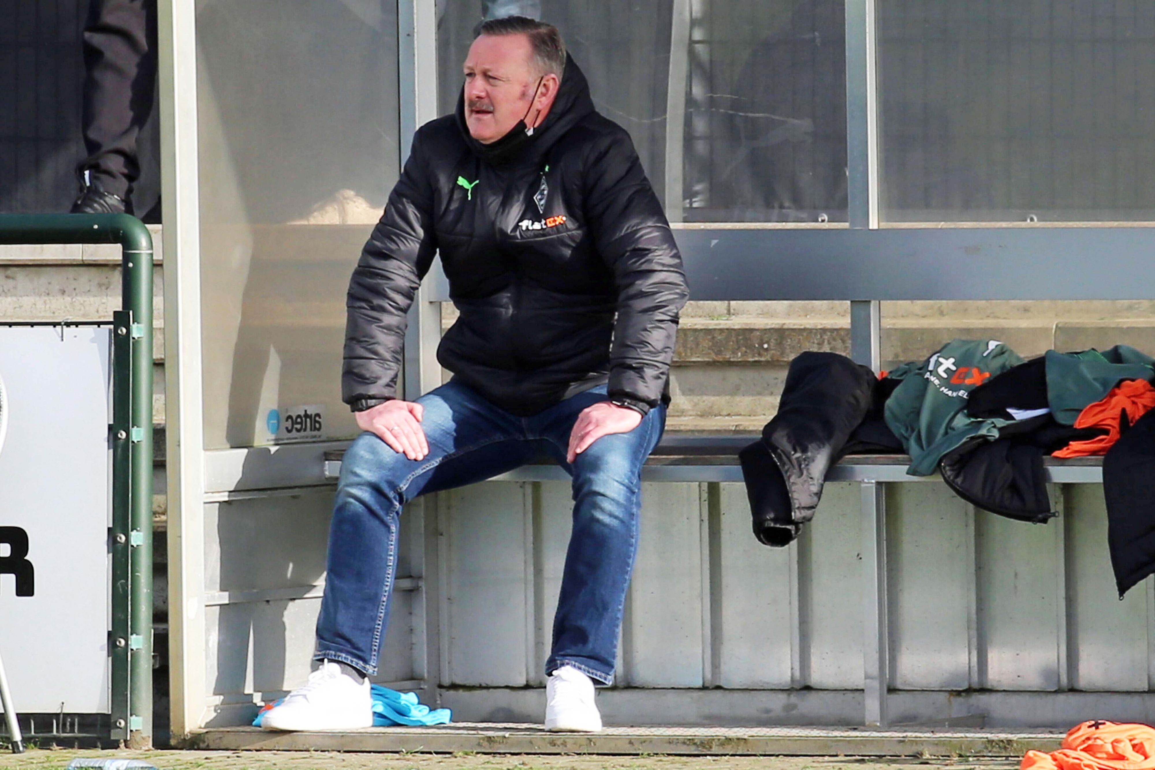 Roland Virkus, Sportdirektor von Borussia Mönchengladbach. Hier zu sehen am 2. Februar 2022 im Borussia-Park.