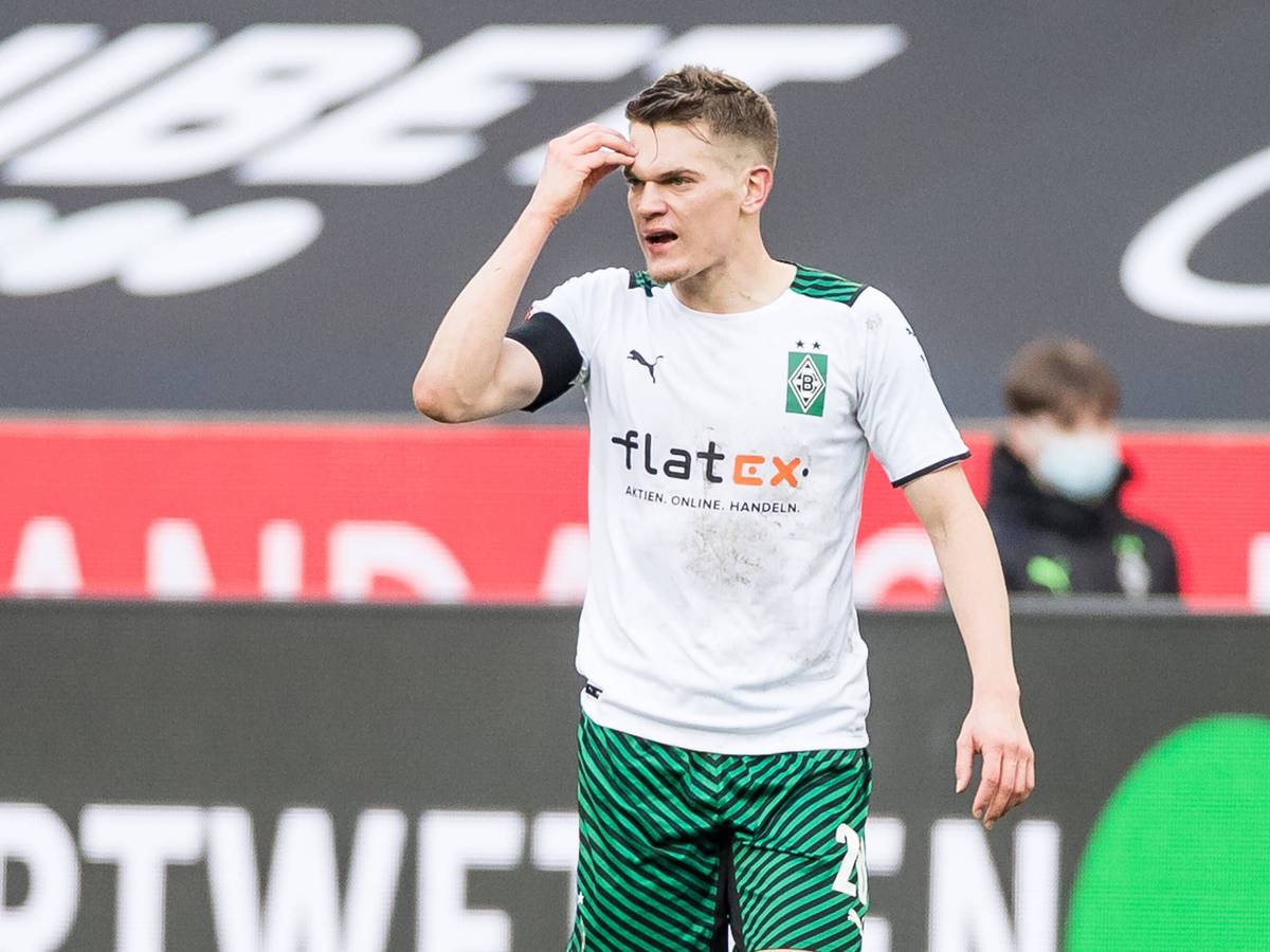Matthias Ginter beim Bundesliga-Spiel Borussia Mönchengladbach gegen den VfL Wolfsburg am 26.02.2022 im Borussia-Park.