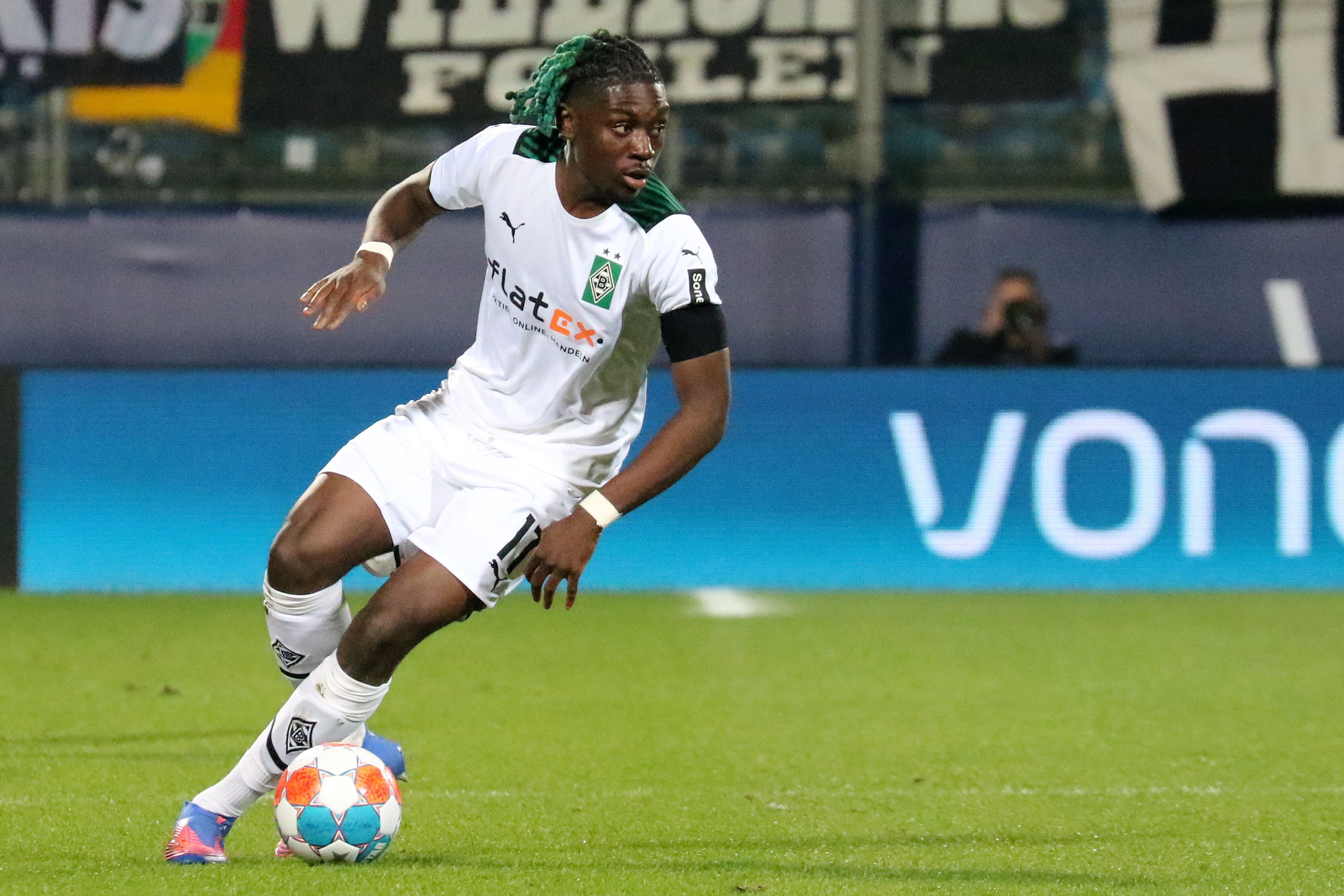 Manu Koné während des Spiels des VfL Bochum gegen Borussia Mönchengladbach am 18. März 2022.