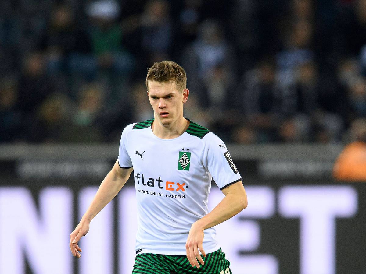 Matthias Ginter während des Fußballspiels zwischen Borussia Mönchengladbach und Hertha BSC am 12. März 2022.