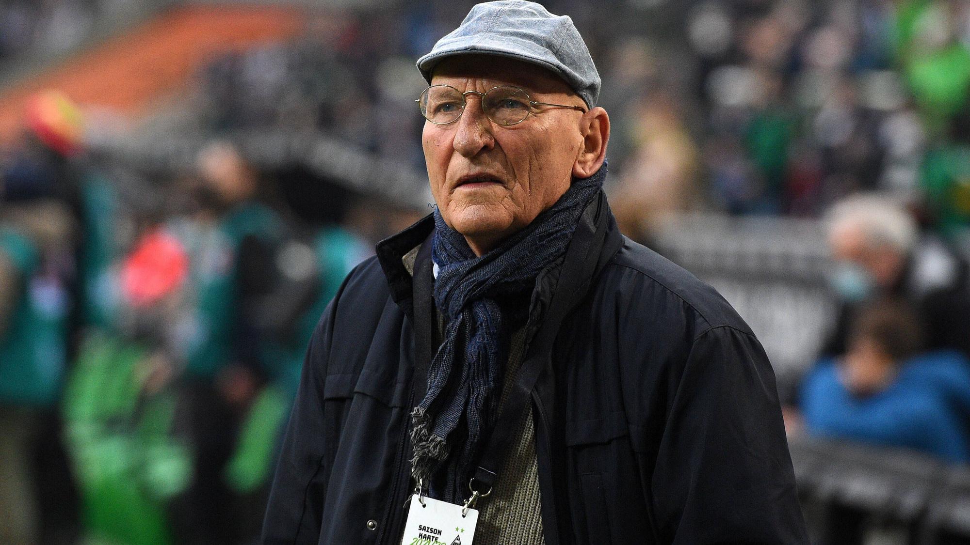 Wolfgang Kleff, Ex-Spieler von Borussia Mönchengladbach, hier am 20. November 2021 beim Besuch der Partie gegen Greuther Fürth im Borussia-Park, ist mit der Entwicklung der Fohlen absolut nicht zufrieden.
