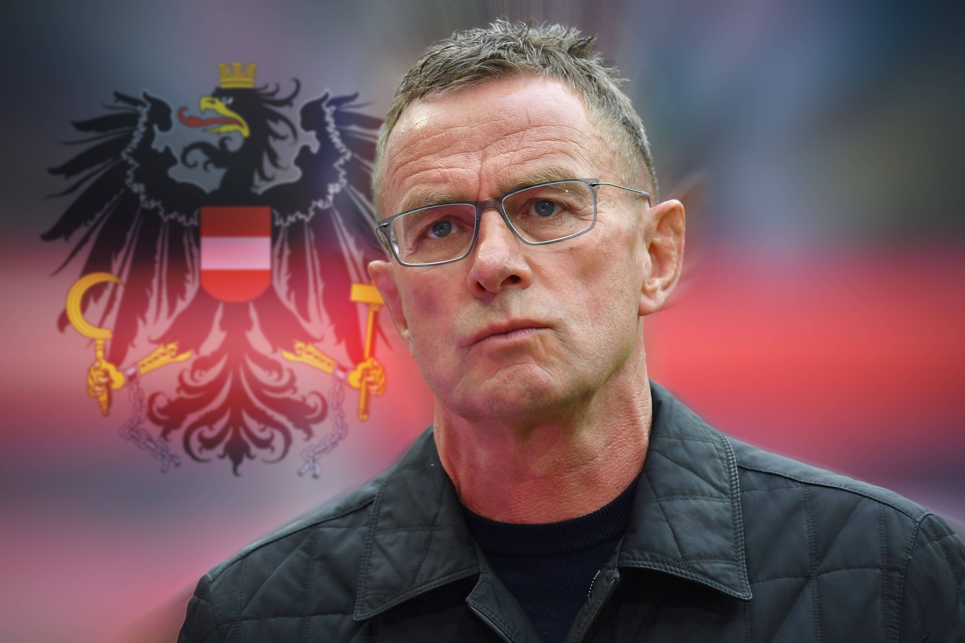 Ralf Rangnick wird neuer Nationaltrainer von Österreich. Rangnick schaut nach vorne.