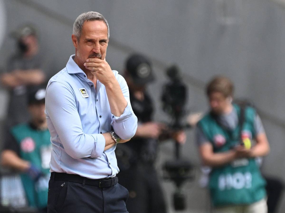 Adi Hütter, Trainer von Borussia Mönchengladbach, hat in seinem ersten Jahr als VfL-Coach mit seinem Team eine einstellige Tabellenplatzierung verpasst.