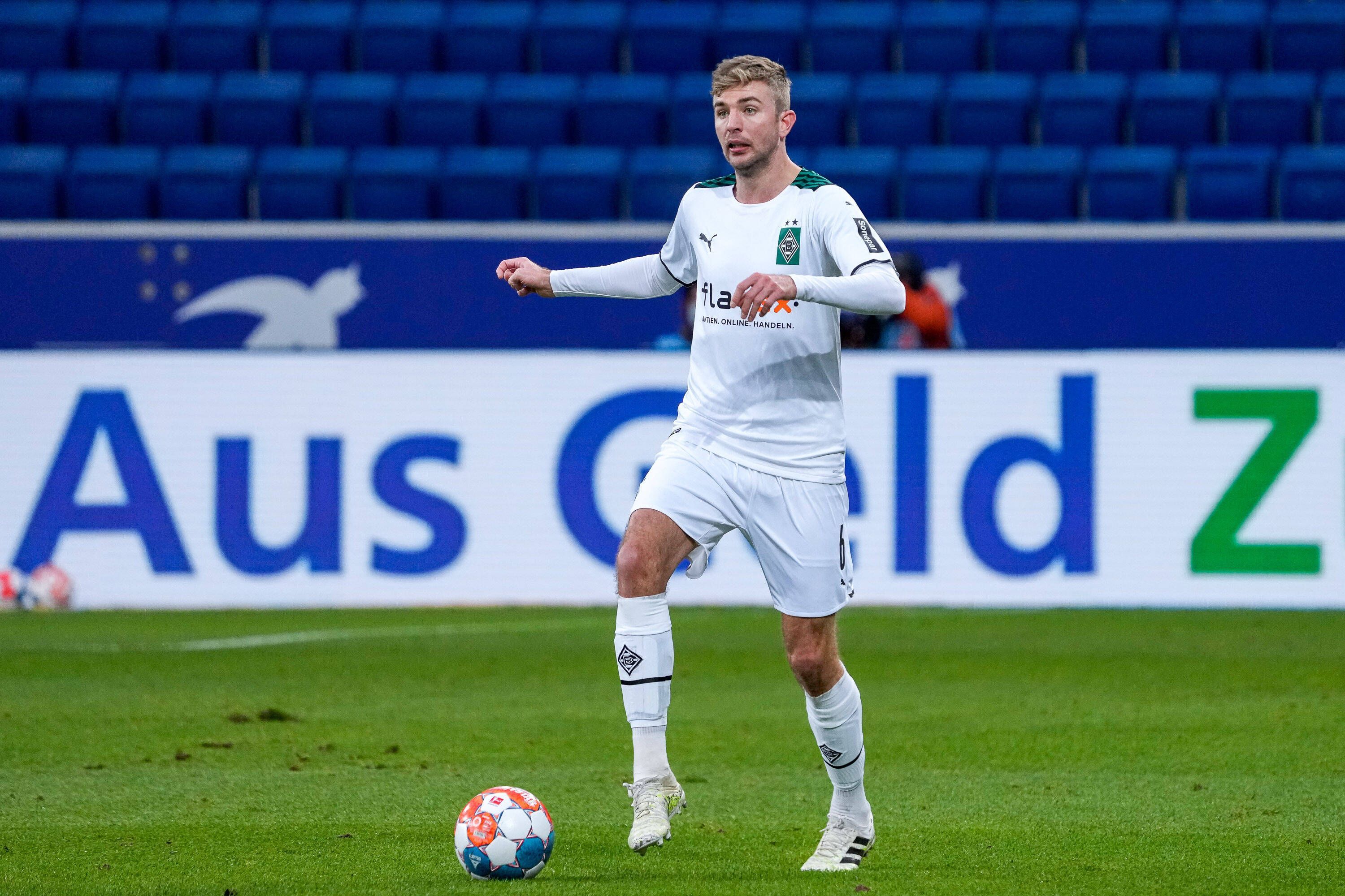 Christoph Kramer während des Spiels zwischen Borussia Mönchengladbach und der TSG Hoffenheim am 18. Dezember 2021.