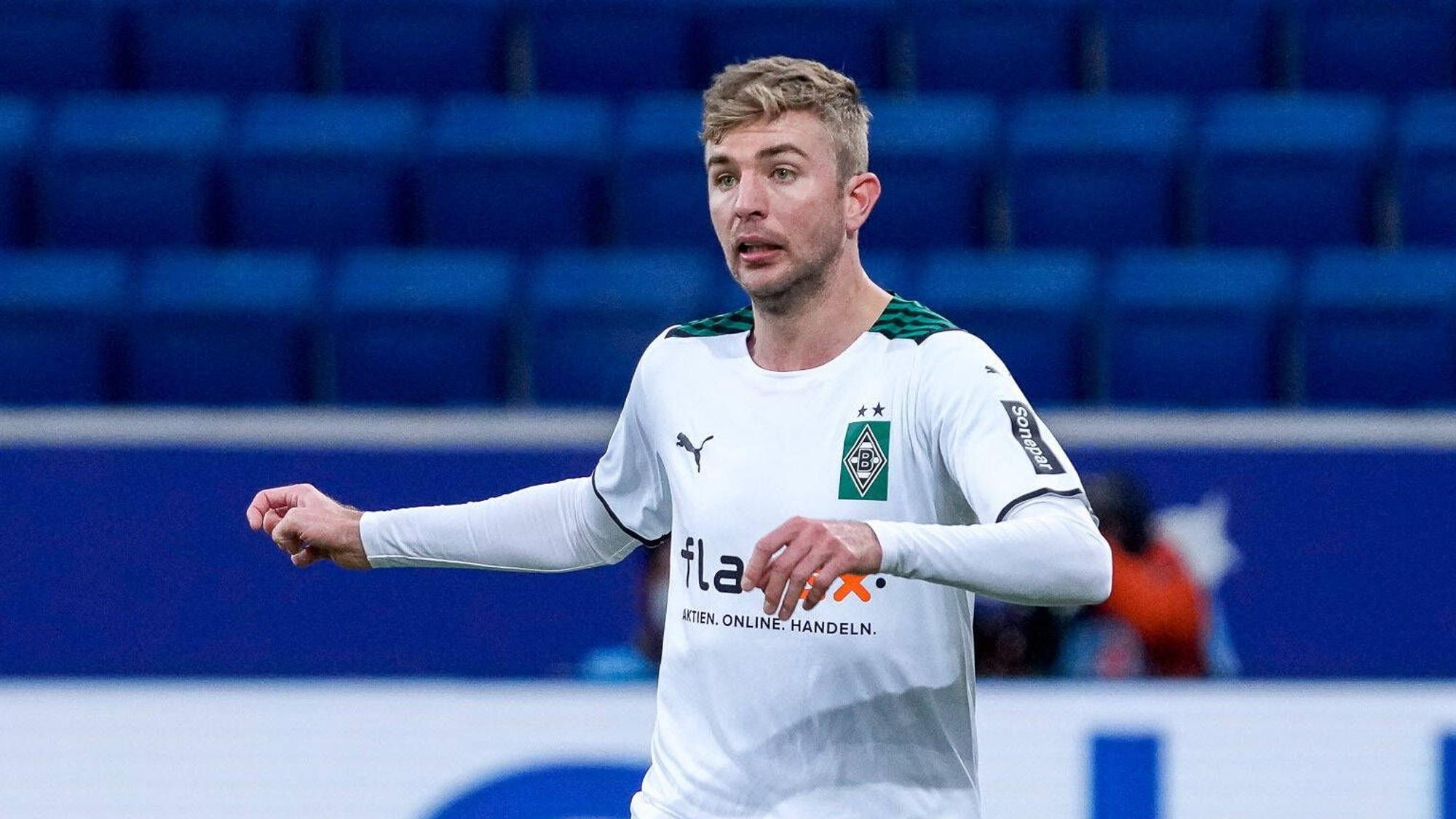 Christoph Kramer während des Spiels zwischen Borussia Mönchengladbach und der TSG Hoffenheim am 18. Dezember 2021.