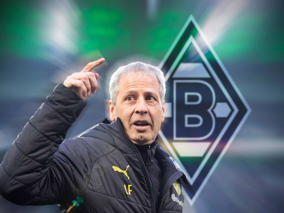 Lucien Favre ist als neuer Trainer bei Fußball-Bundesligist Borussia Mönchengladbach im Gespräch. Diese Fotomontage zeigt den Schweizer Fußballlehrer am 7. März 2020.