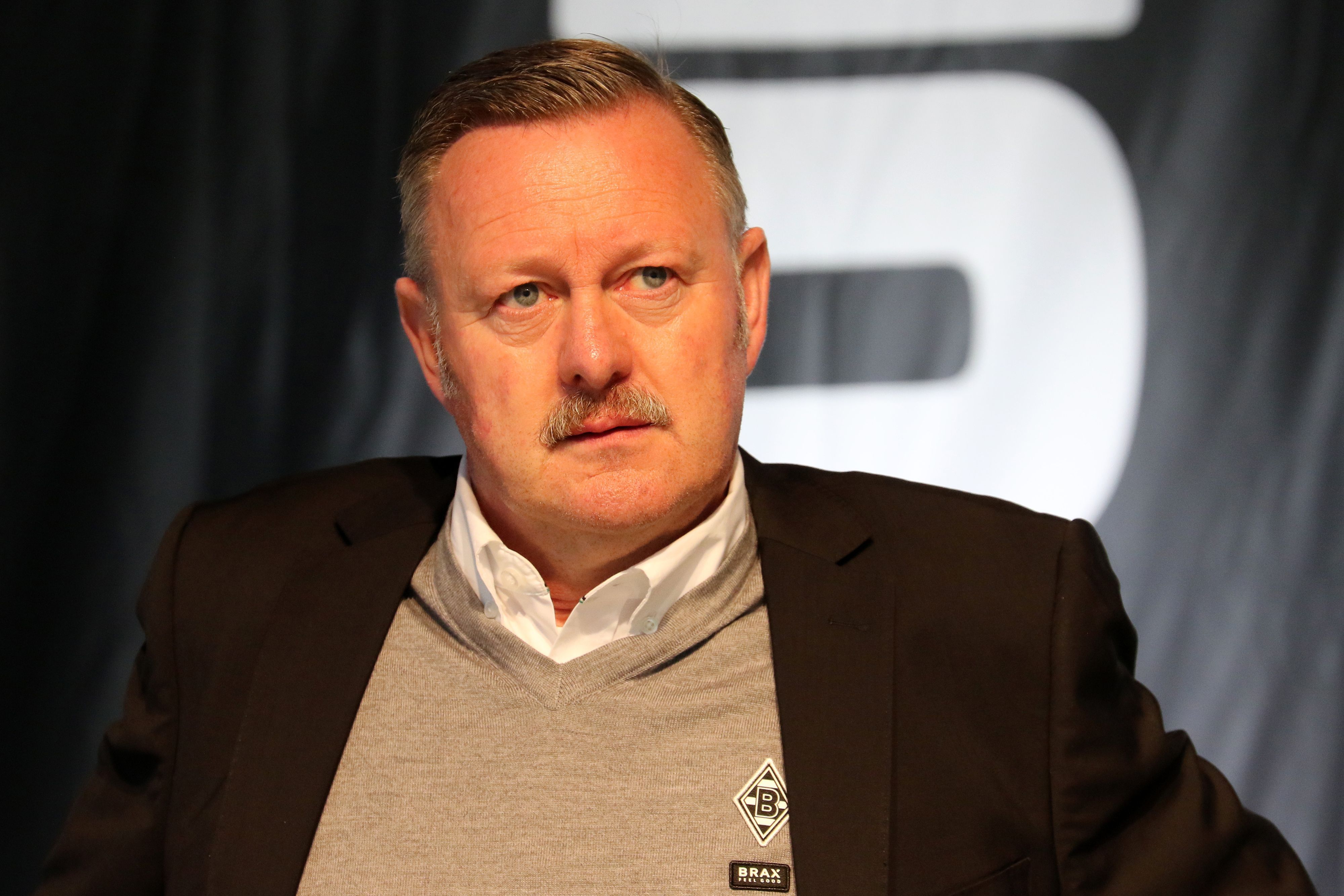 Sportdirektor Roland Virkus bei der Mitgliederversammlung von Borussia Mönchengladbach am 30. Mai 2022 im Borussia-Park.