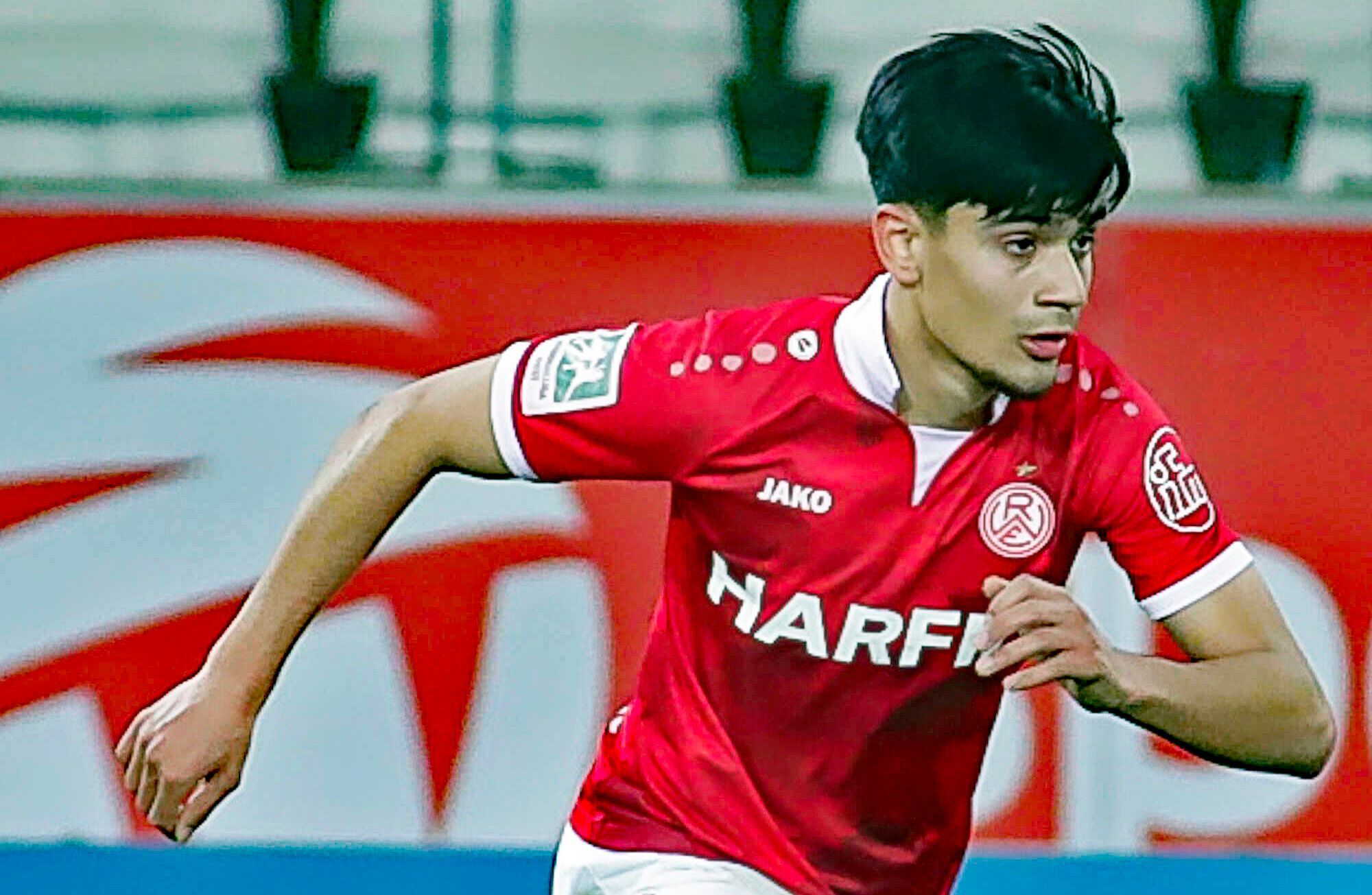 Oguzcan Büyükarslan wechselt von Rot-Weiss Essen zu Borussia Mönchengladbach. Dieses Foto stammt vom 29. März 2022.