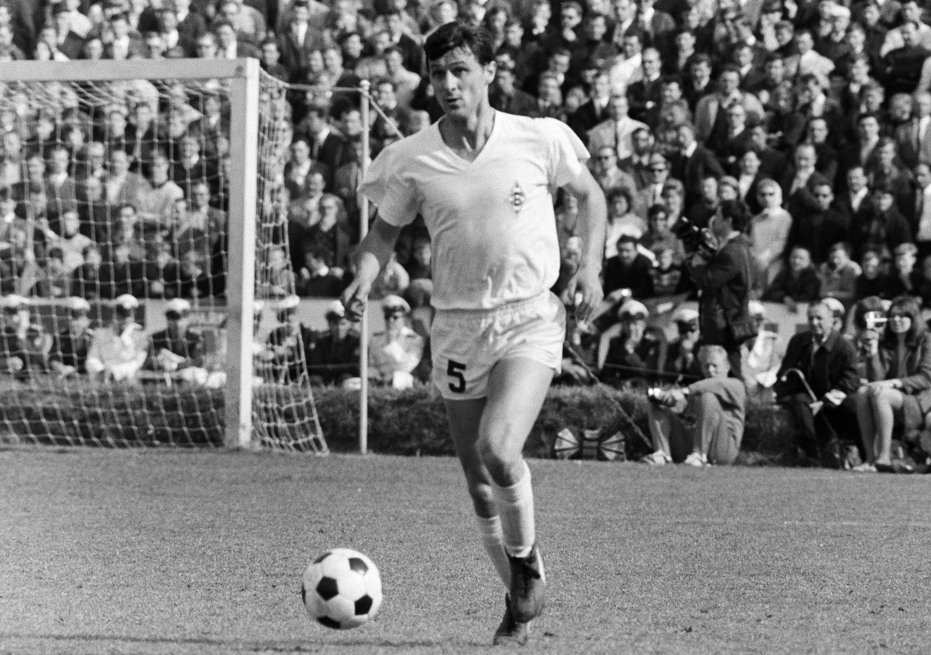 Vladimir Durkovic, am 20. Mai 1967, bei einem Spiel von Borussia Mönchengladbach gegen Braunschweig am Bökelberg.
