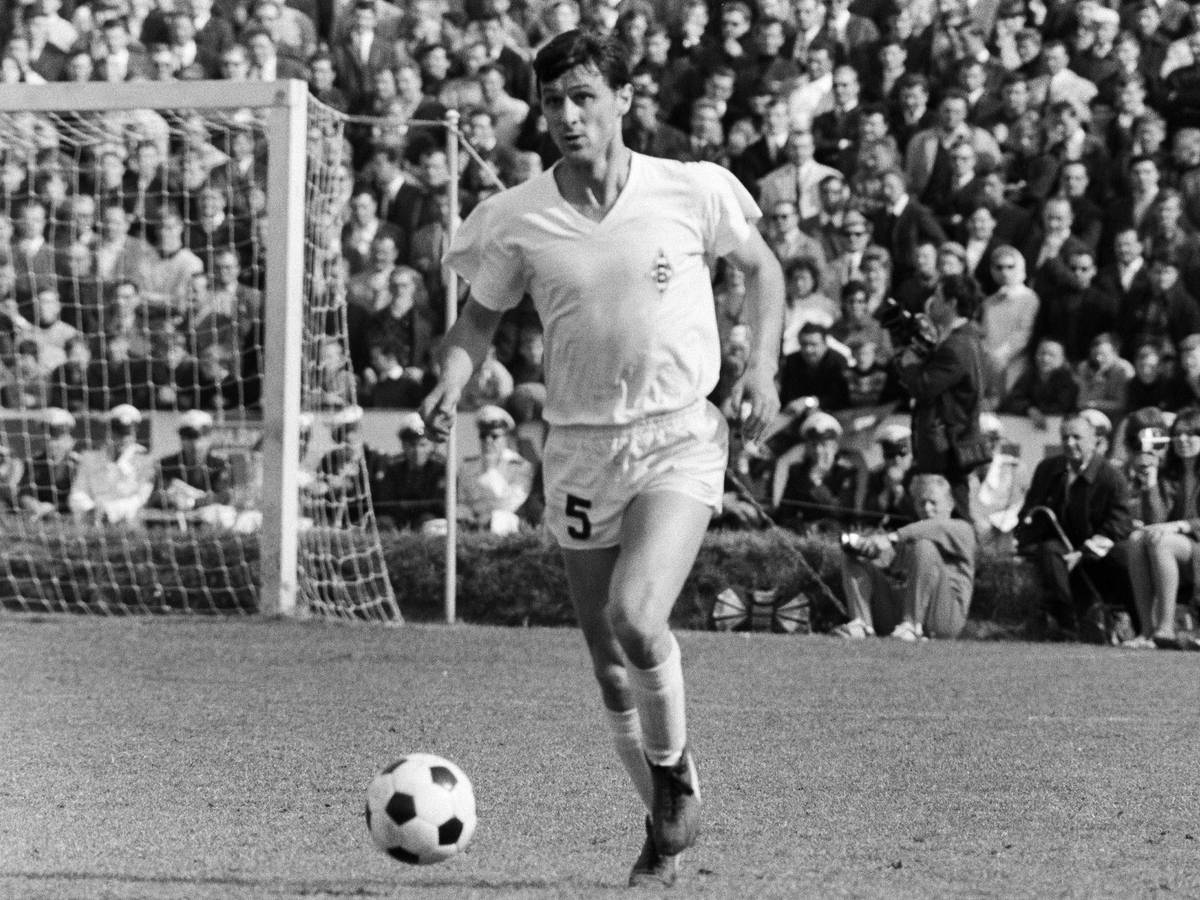 Vladimir Durkovic, am 20. Mai 1967, bei einem Spiel von Borussia Mönchengladbach gegen Braunschweig am Bökelberg.
