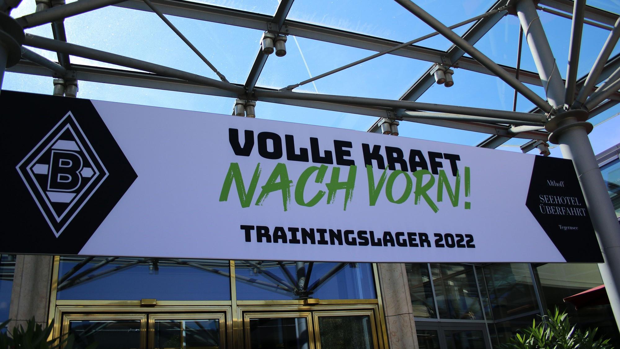 03.07. - 10.07.2022, Rottach-Egern, GER, Fussball, Herren, BL, Saison 2022/2023, Borussia Moenchengladbach
Ankunft der Mannschaft