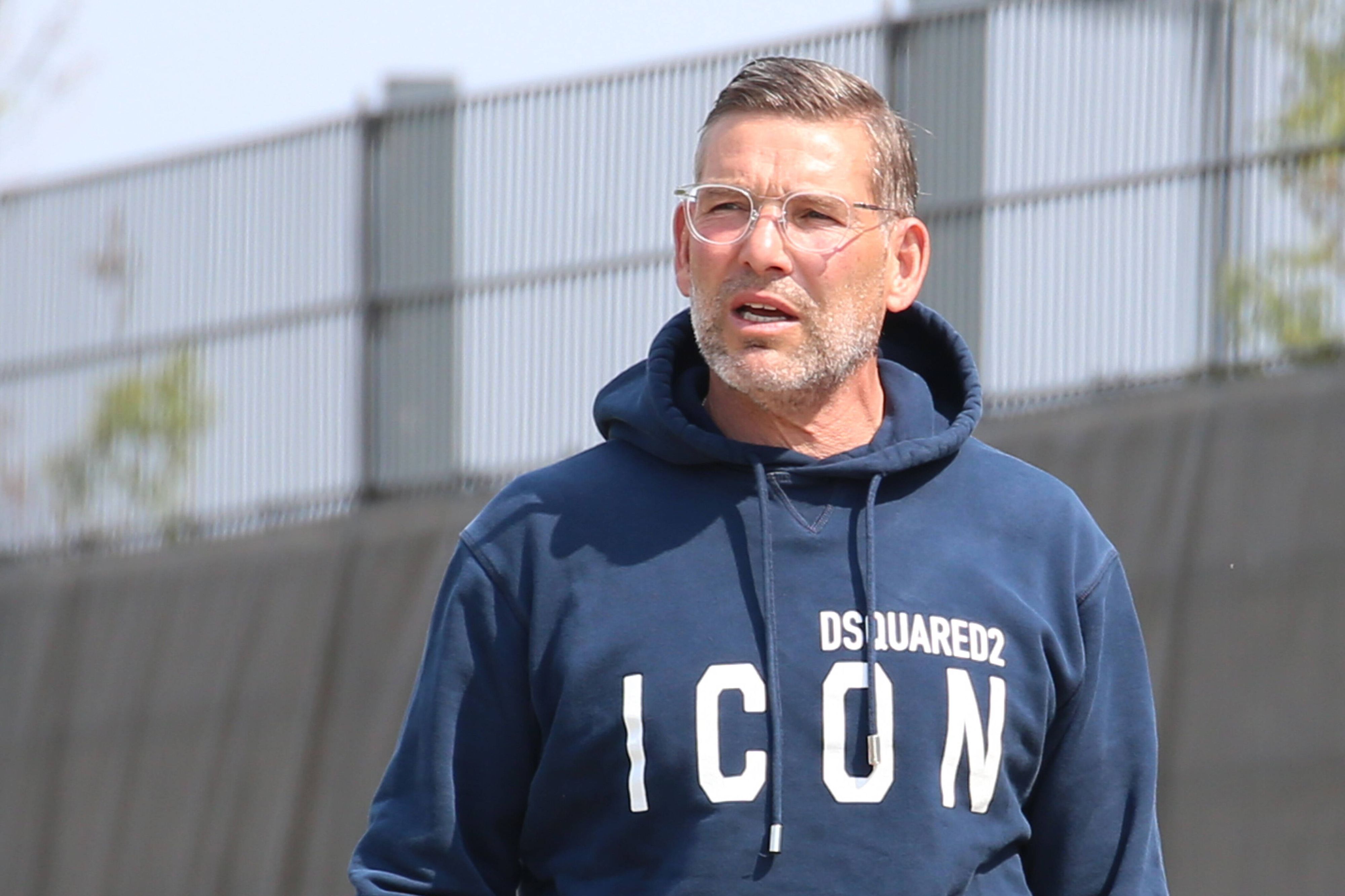 Moenchengladbach, Deutschland 23. April 2022: B-Junioren BL - 2021/2022 - Bor. Uwe Kamps, hier am 23.April 2022 beim B-Junioren-Bundesligaspiel zwischen den Fohlen und Arminia Bielefeld, feierte vor einigen Tagen sein 40-jähriges Jubiläum bei Borussia Mönchengladbach.