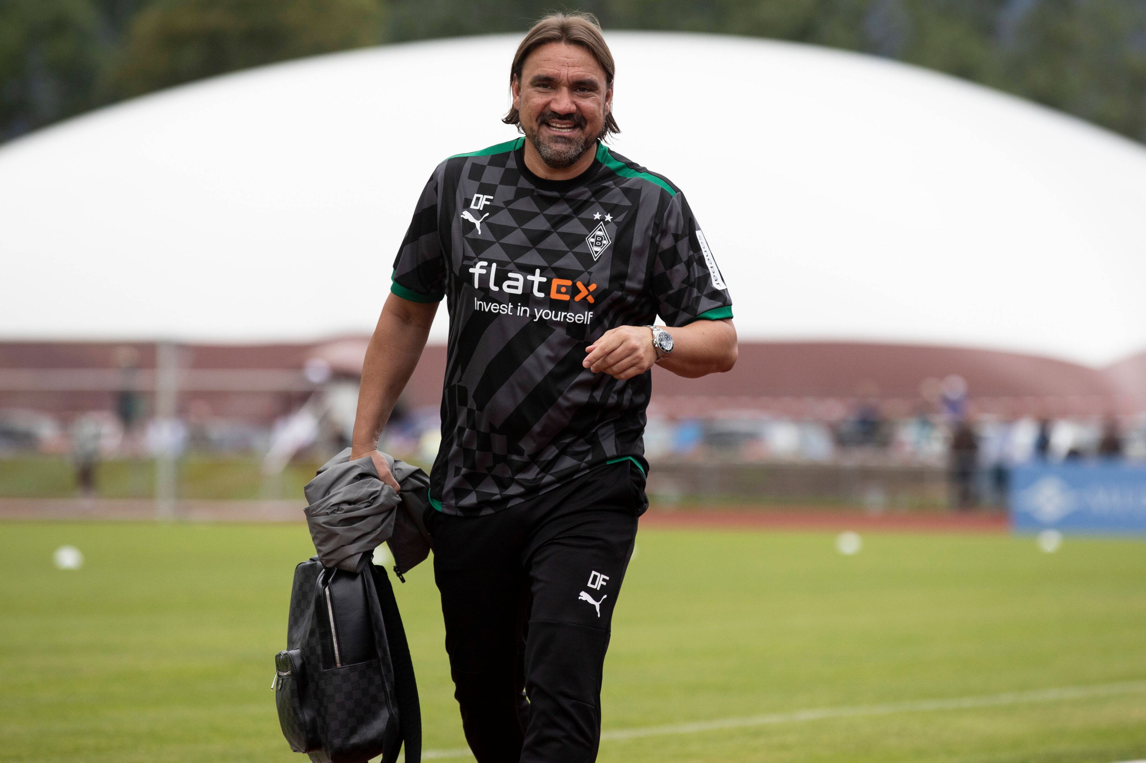 Daniel Farke, im Rahmen des Testspiels zwischen Borussia Mönchengladbach und 1860 München im Trainingslager am Tegernsee.