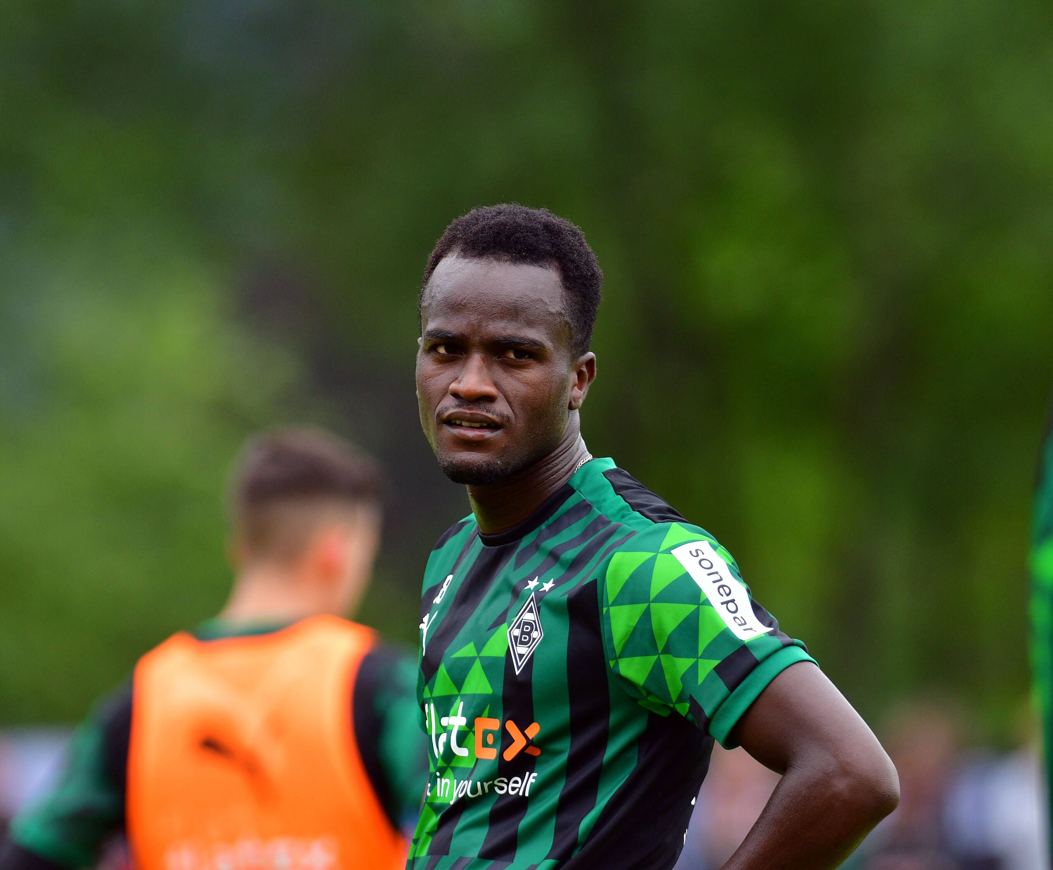 Famana Quizera von Borussia Mönchengladbach am 8. Juli 2022 im Trainingslager in Rottach-Egern.
