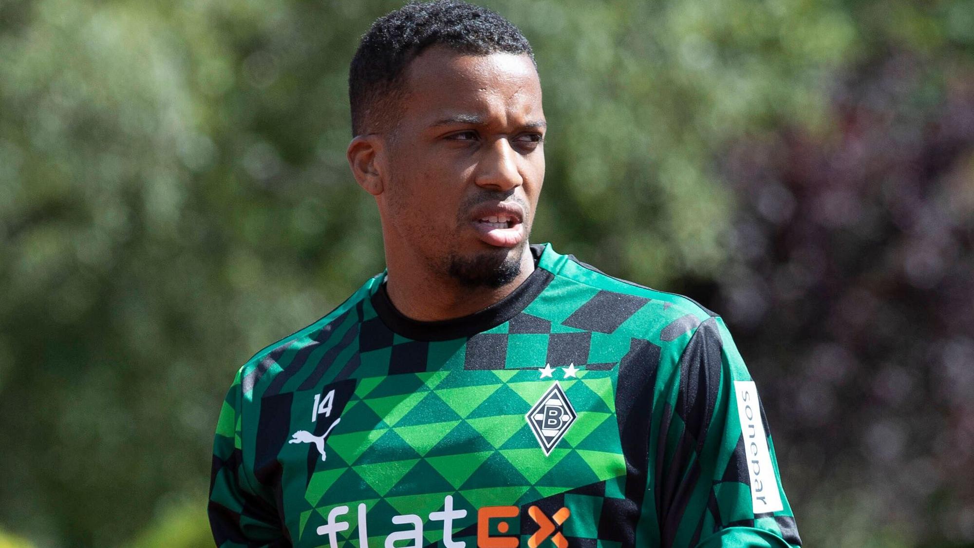 Alassane Plea von Borussia Mönchengladbach im Trainingslager der Fohlen in Rottach-Egern am 9. Juli 2022.