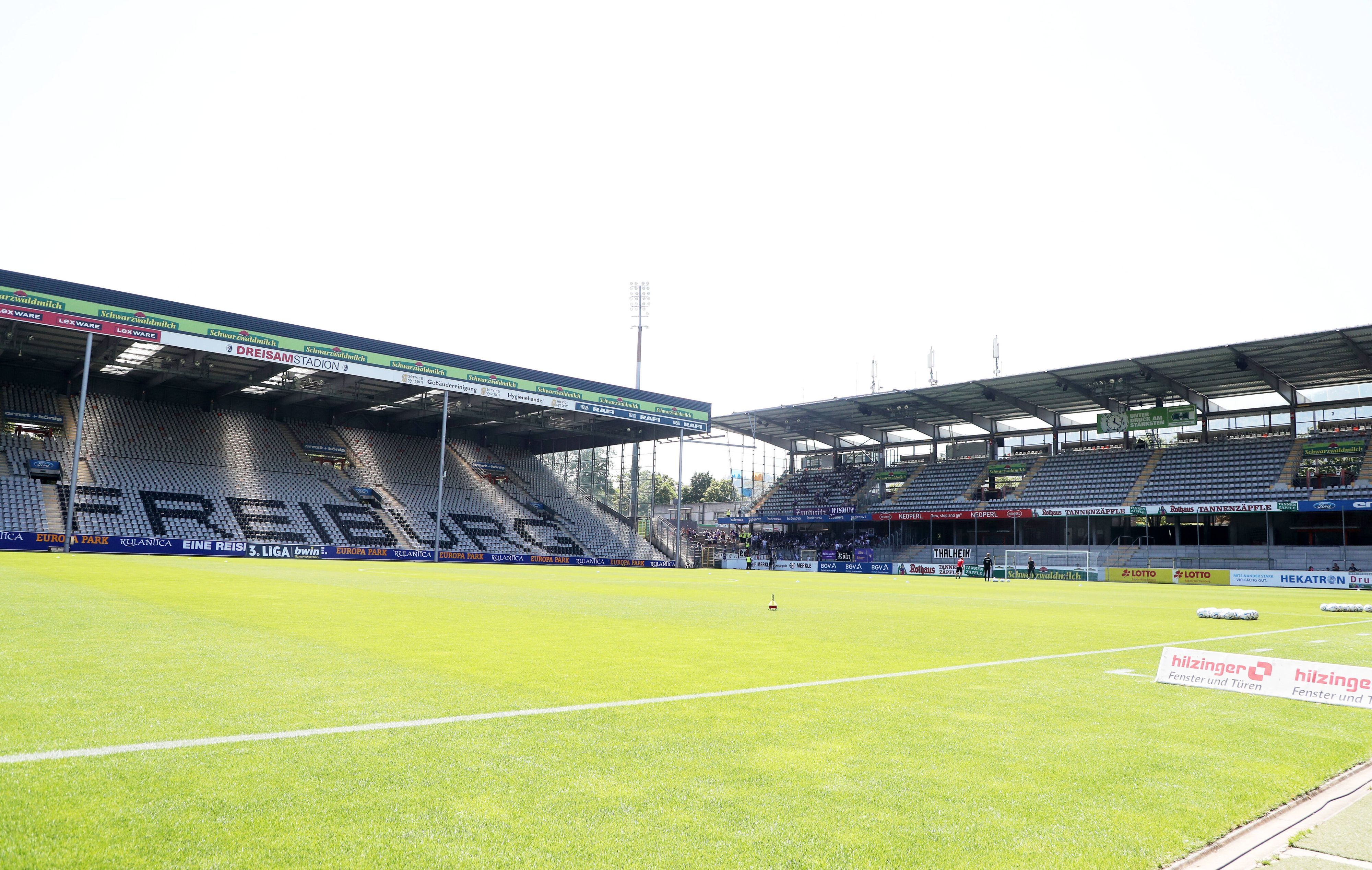 Das Dreisamstadion in Freiburg ist am Sonntag (31. Juli 2022) Austragungsort des DFB-Pokal-Duells zwischen dem SV Oberachern und Borussia Mönchengladbach.