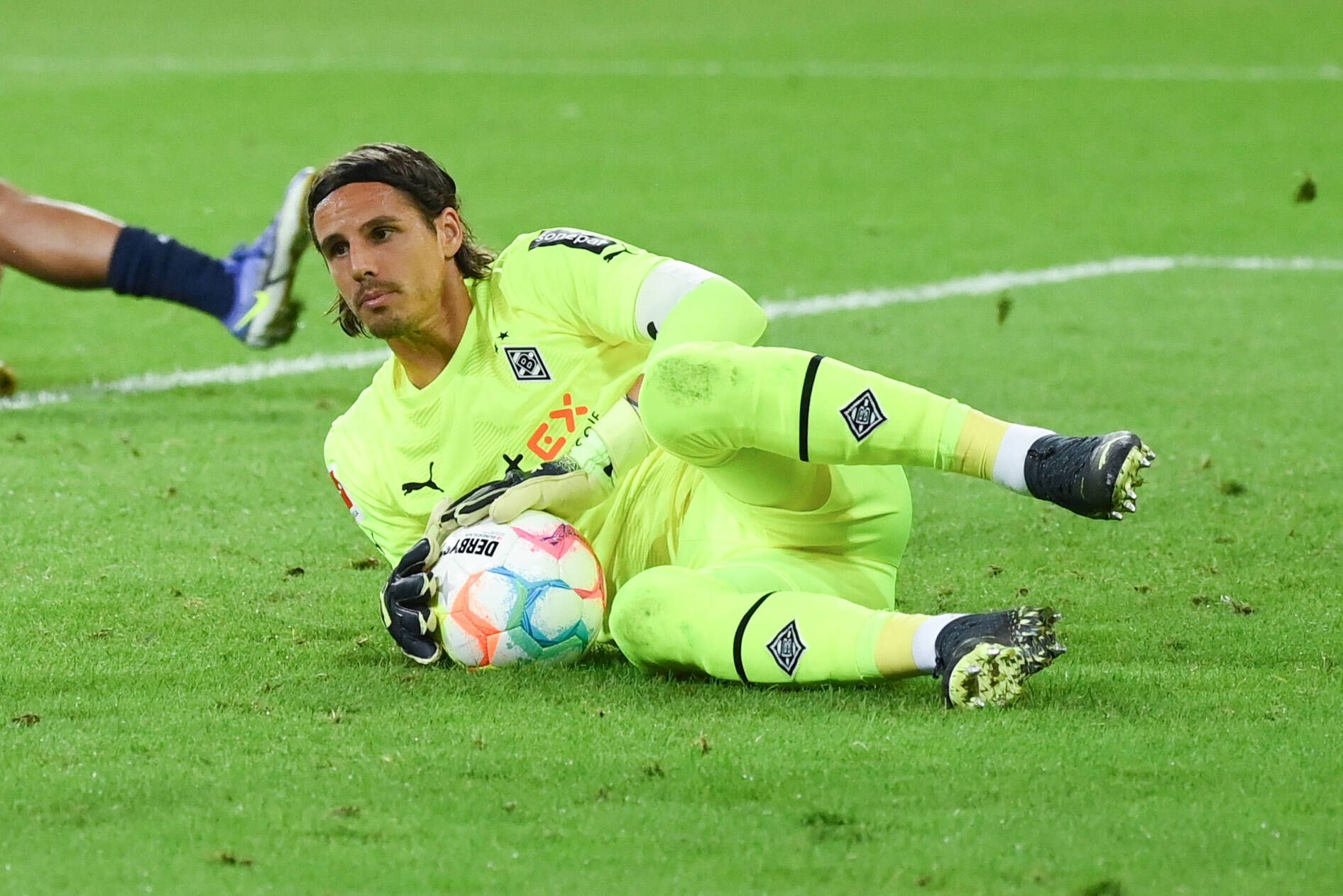 Yann Sommer, Torhüter von Borussia Mönchengladbach, am 19. August 2022 beim Bundesliga-Spiel gegen Hertha BSC im Borussia-Park.
