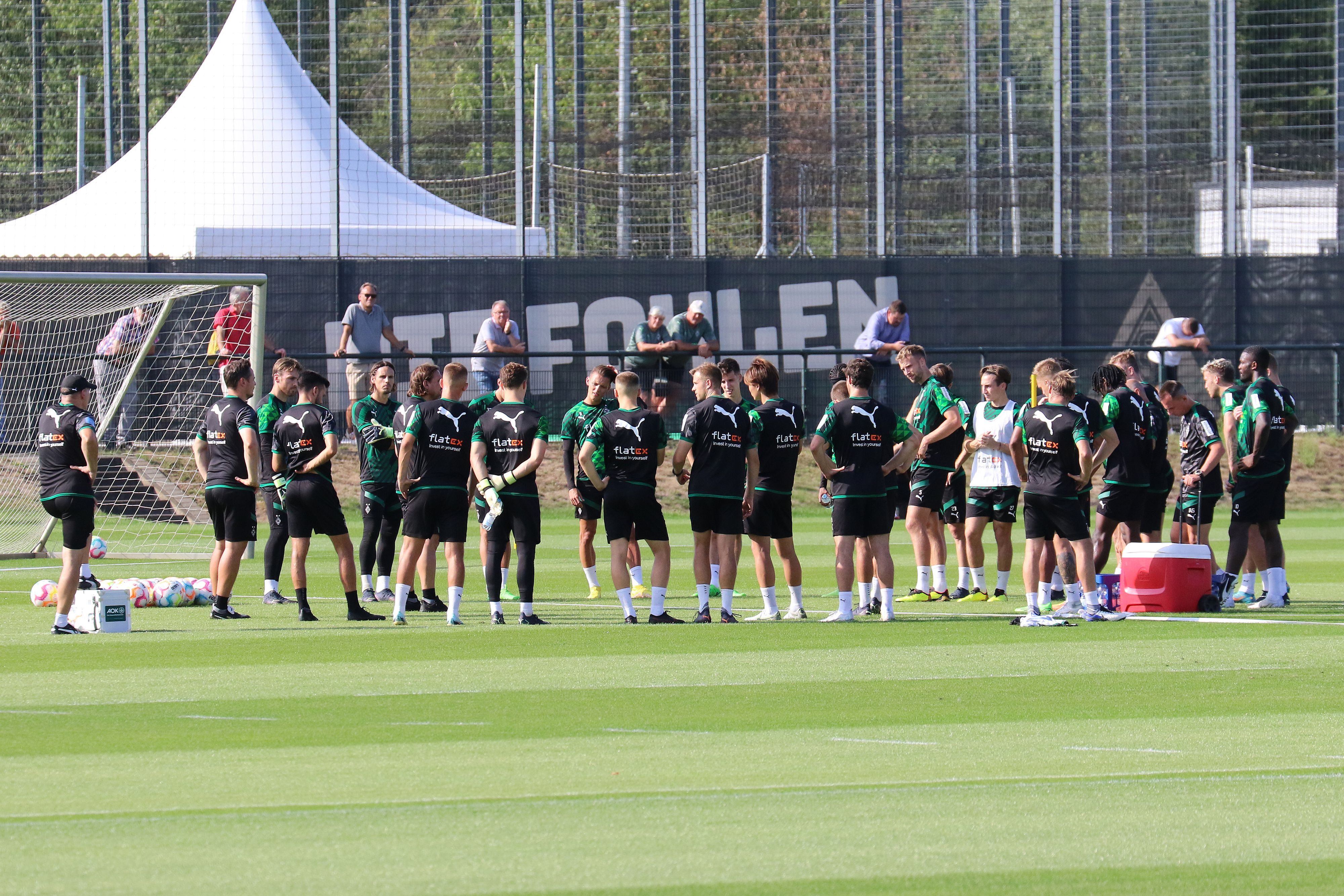 23.08.2022, Mönchengladbach, GER, Fussball, Herren, BL, Saison 2022/2023, Borussia Moenchengladbach

Training