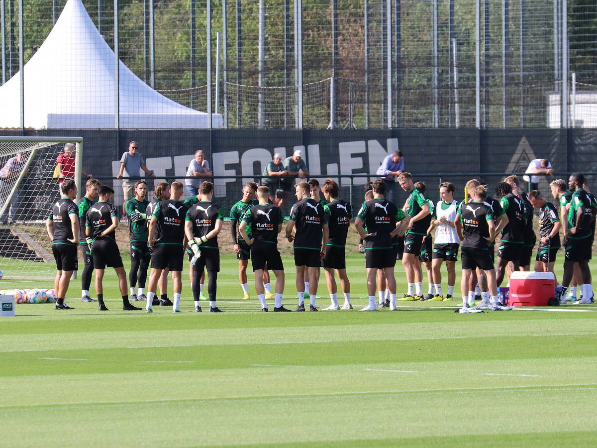 23.08.2022, Mönchengladbach, GER, Fussball, Herren, BL, Saison 2022/2023, Borussia Moenchengladbach
Training