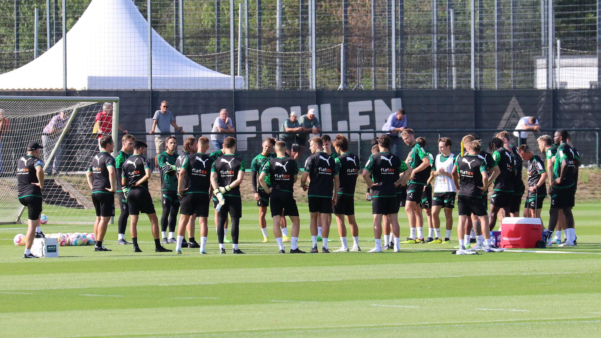 23.08.2022, Mönchengladbach, GER, Fussball, Herren, BL, Saison 2022/2023, Borussia Moenchengladbach
Training