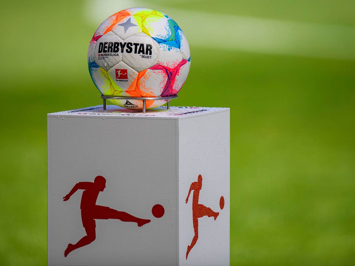 Der Spielball der 1. Bundesliga in der Saison 2022/23.