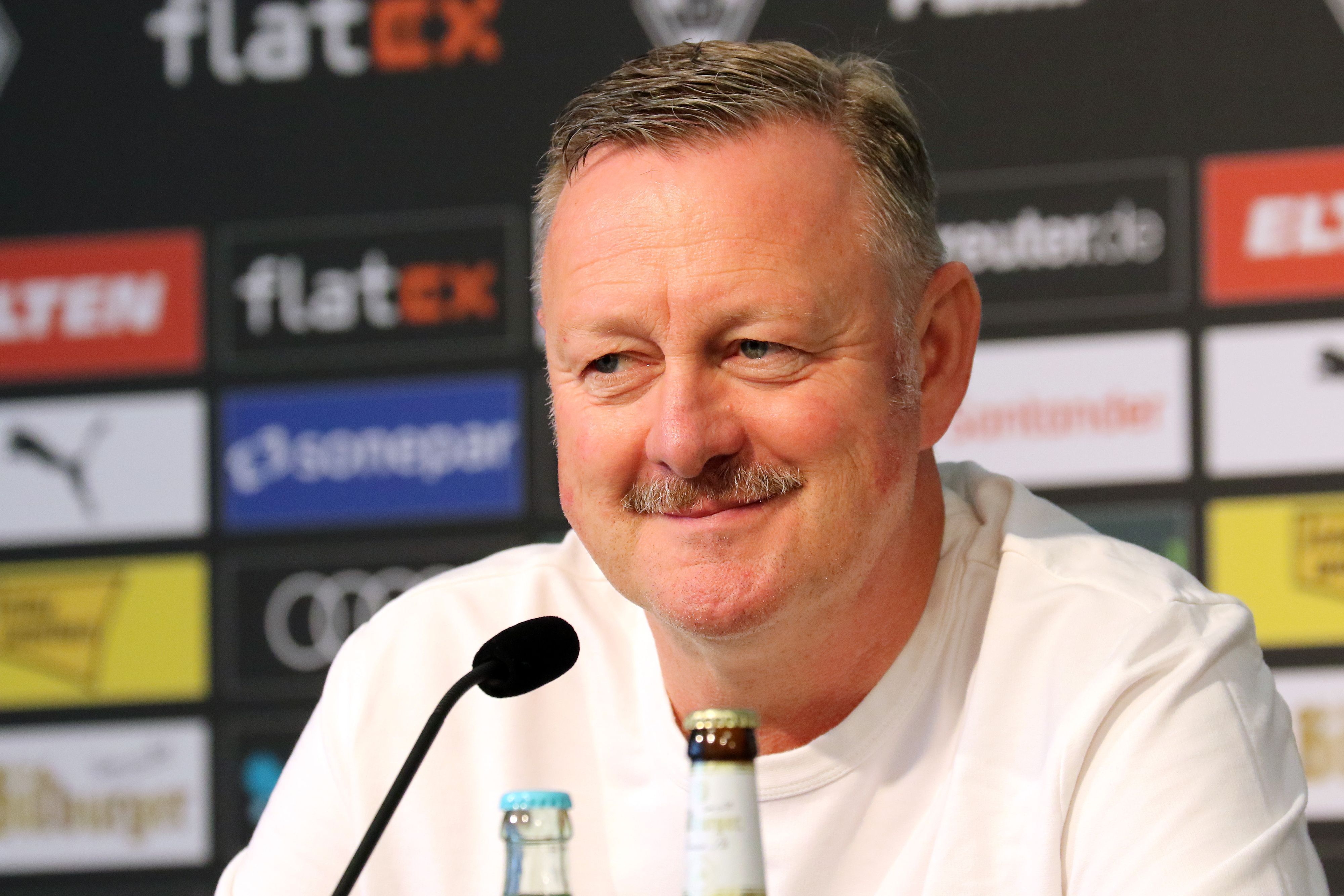 02.09.2022, Mönchengladbach, GER, Fussball, Herren, BL, Saison 2022/2023, Borussia Moenchengladbach

Pressekonferenz Bor. Mönchengladbach vs. FSV Mainz 05

Sportlicher Leiter Roland Virus (Gladbach)