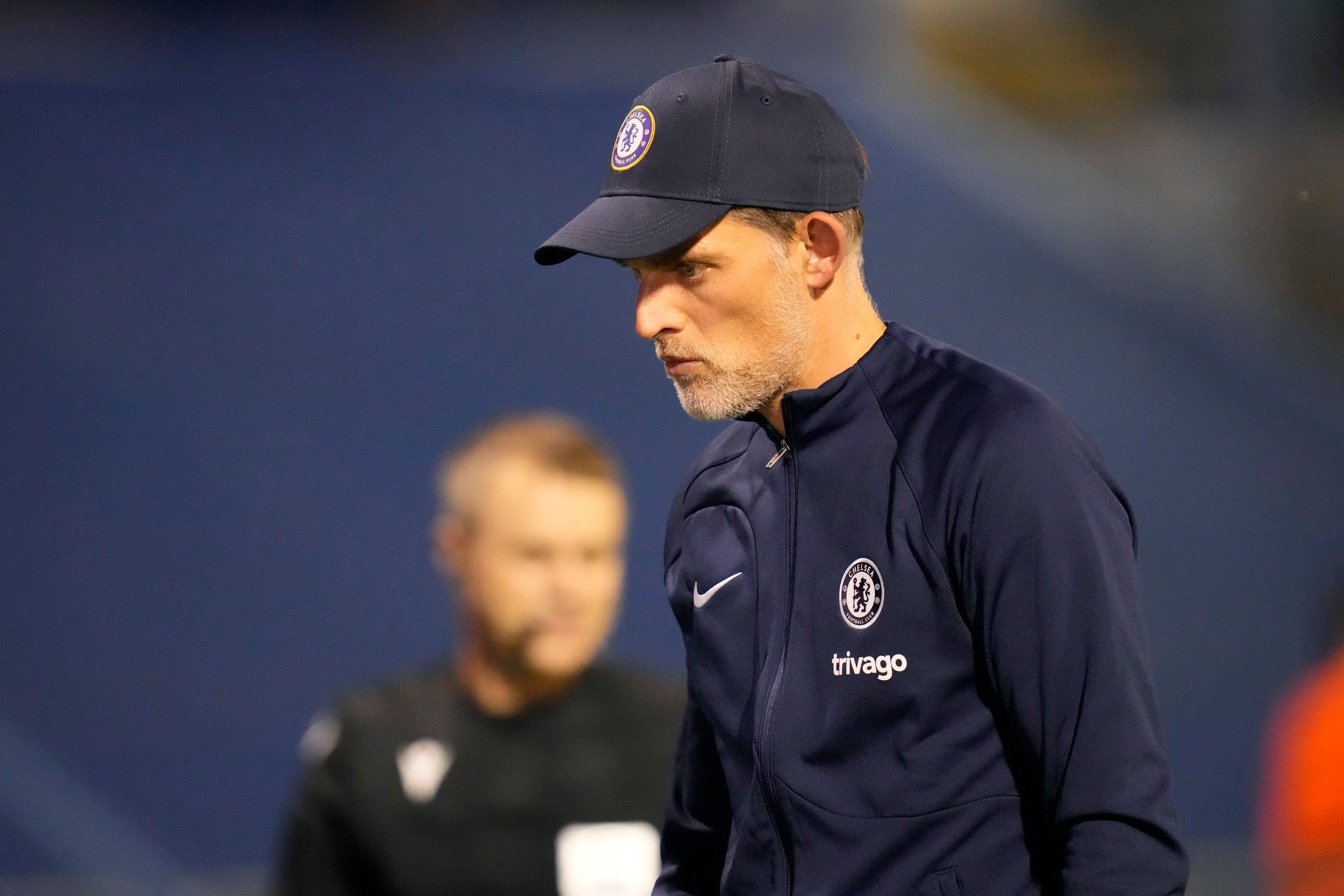Thomas Tuchel geht nach der Niederlage des FC Chelsea in der Champions League den Platz
