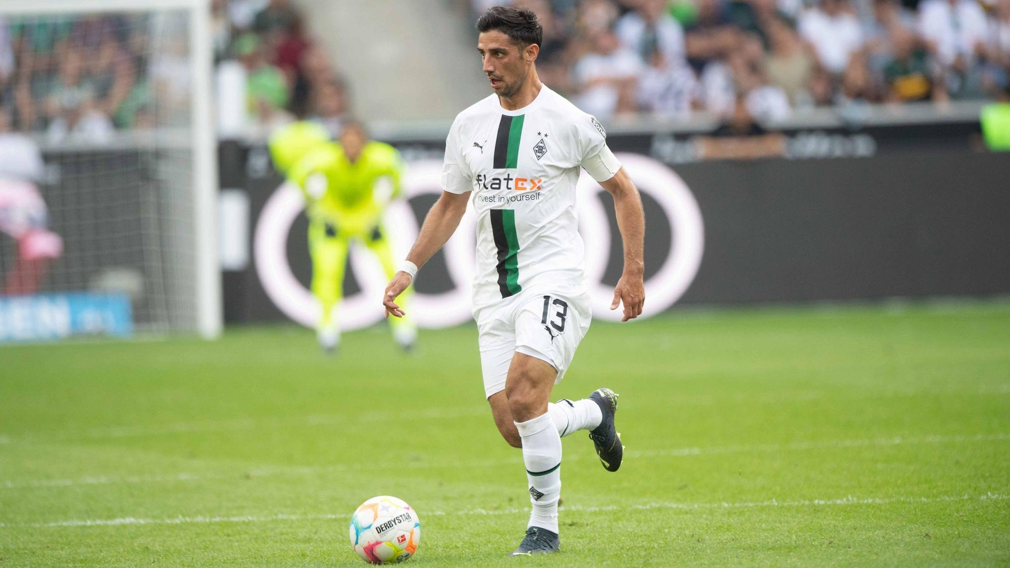 Kapitän Lars Stindl von Borussia Mönchengladbach am 4. September 2022 beim Bundesliga-Heimspiel gegen Mainz 05 im Borussia-Park.