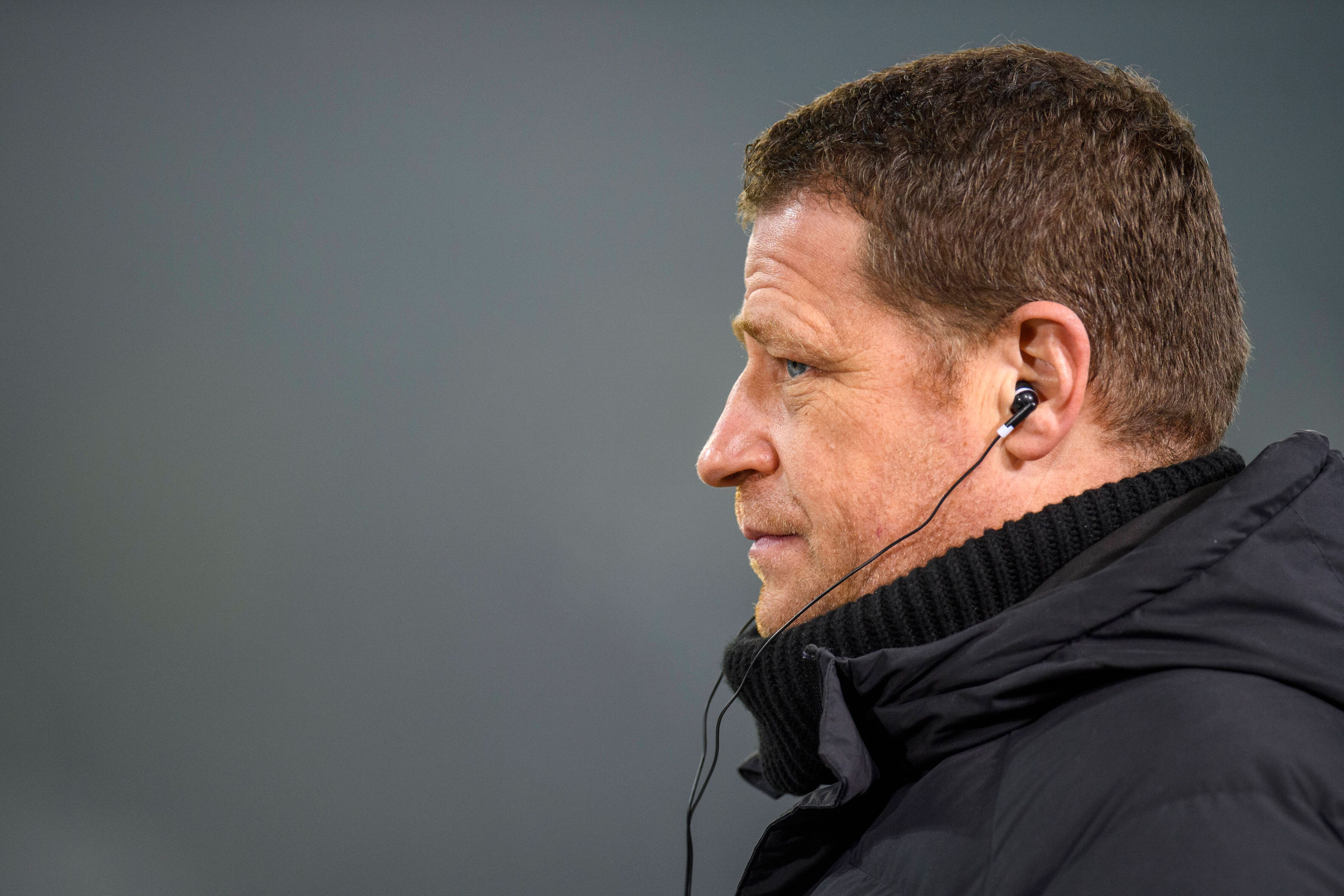 Max Eberl, Ex-Manager von Borussia Mönchengladbach, soll schon bald ein neues Amt bei Bundesliga-Konkurrent RB Leipzig annehmen. Das Foto zeigt ihn noch in Diensten der Fohlen am 15. Januar 2022 im Borussia-Park.