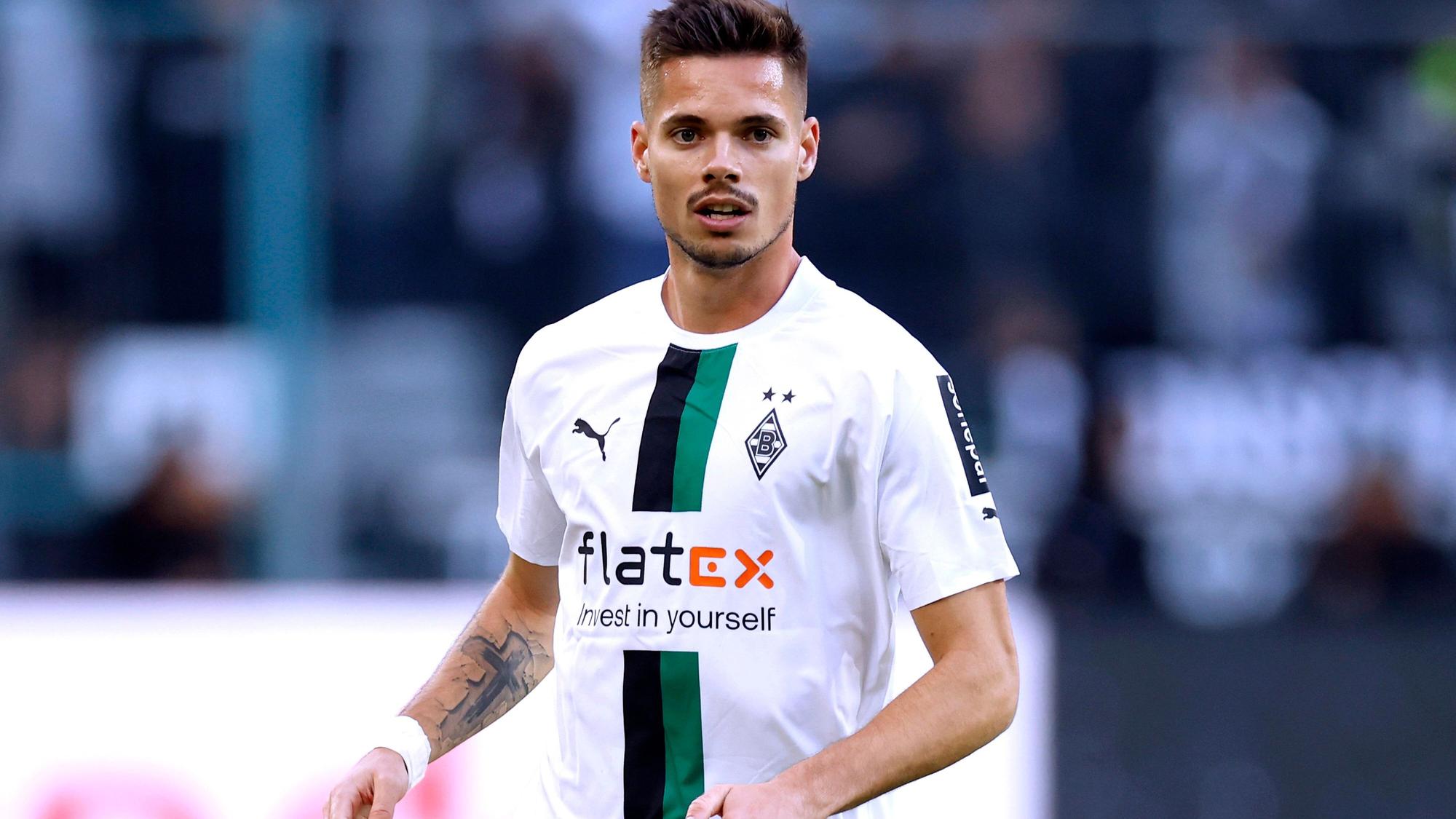 Julian Weigl von Borussia Mönchengladbach, hier am 17. September 2022 beim Heimspiel der Fohlen gegen RB Leipzig.