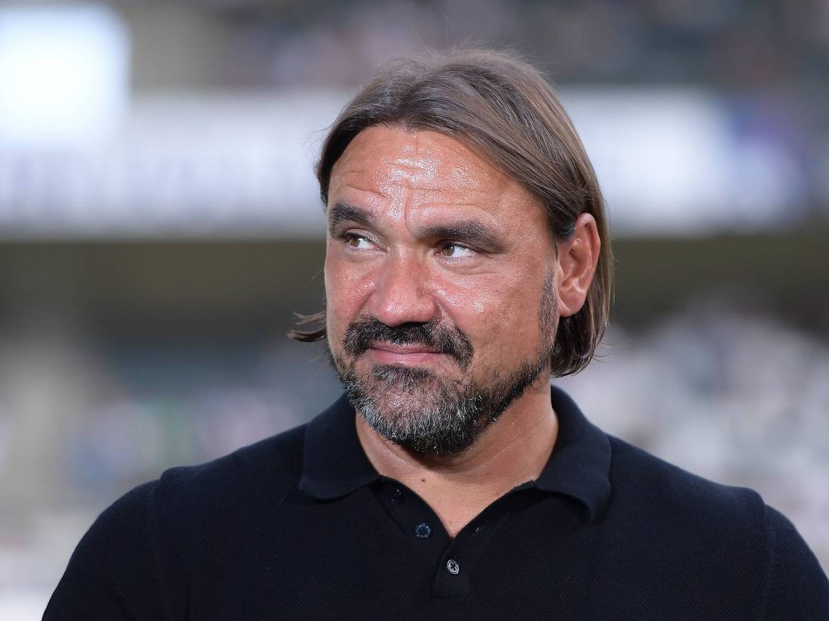 Daniel Farke, Trainer von Borussia Mönchengladbach, im Interview vor dem Bundesliga-Spiel gegen Mainz 05 am 4. September 2022 im Borussia-Park.