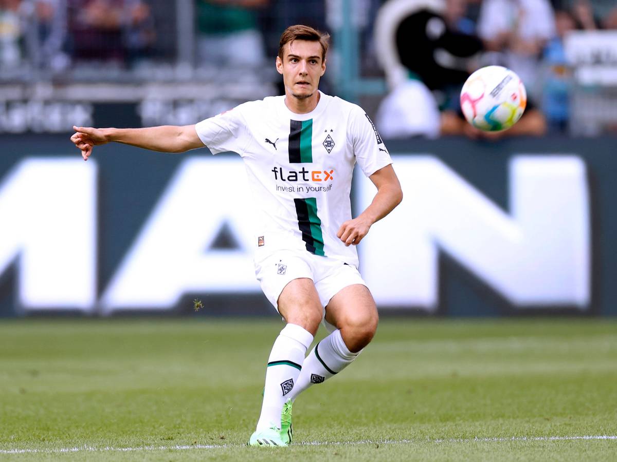 Florian Neuhaus von Borussia Mönchengladbach ist aktuell verletzt, auf diesem Bild ist der DFB-Nationalspieler am 4. September 2022 im Borussia-Park zu sehen.