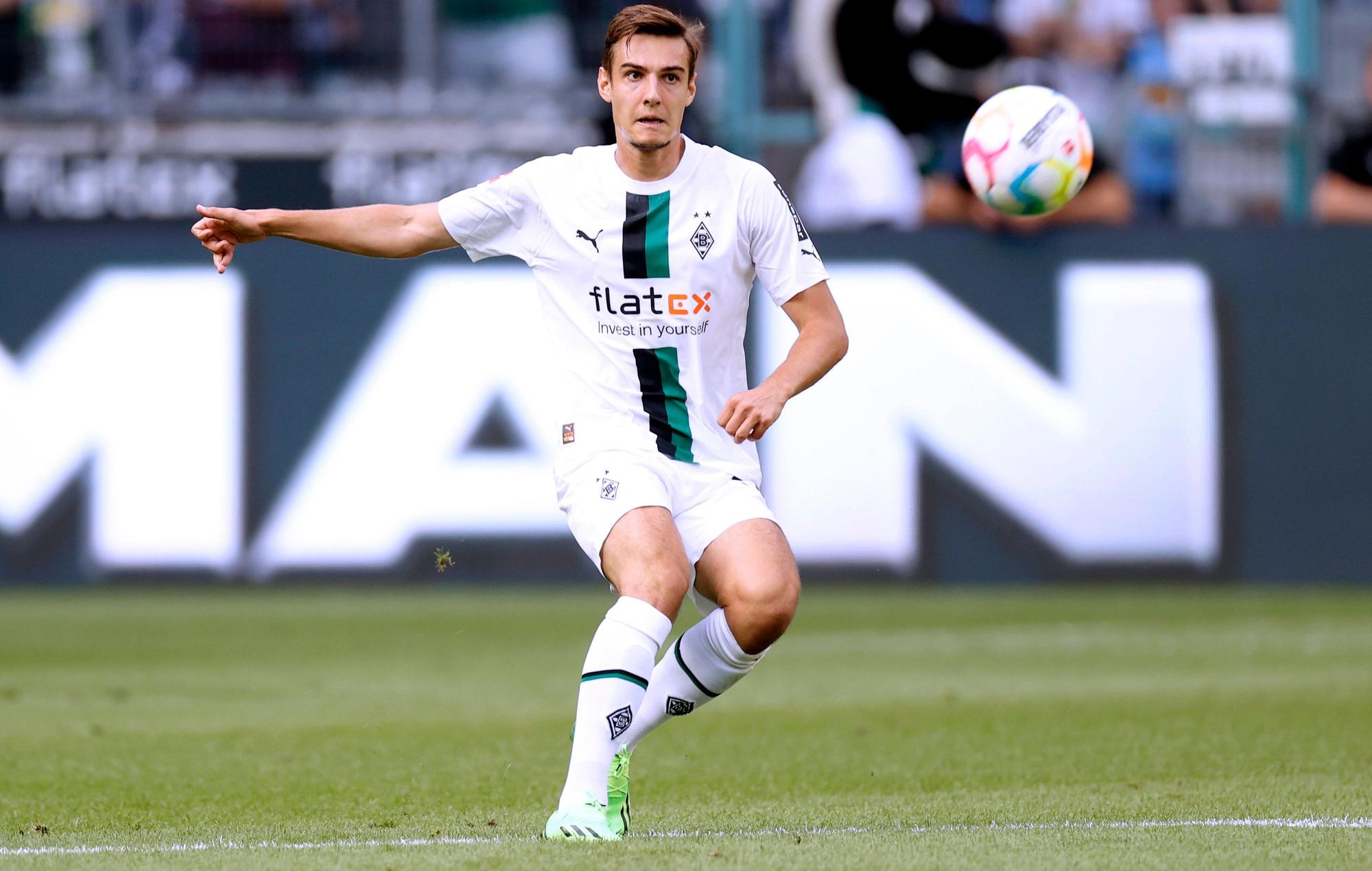 Florian Neuhaus von Borussia Mönchengladbach ist aktuell verletzt, auf diesem Bild ist der DFB-Nationalspieler am 4. September 2022 im Borussia-Park zu sehen.
