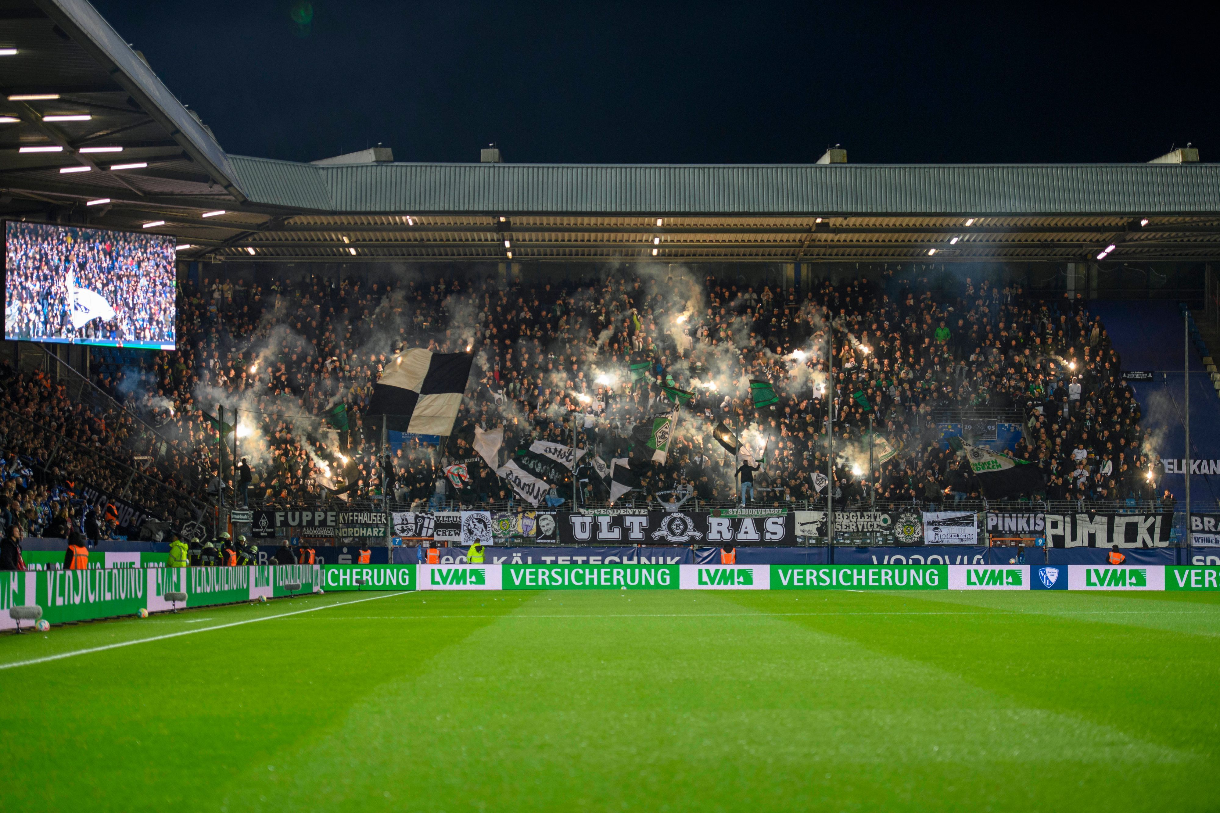 Trotz großem Fan-Support: Borussia Mönchengladbach hat am Dienstag (8. November 2022) beim VfL Bochum 1:2 verloren.
