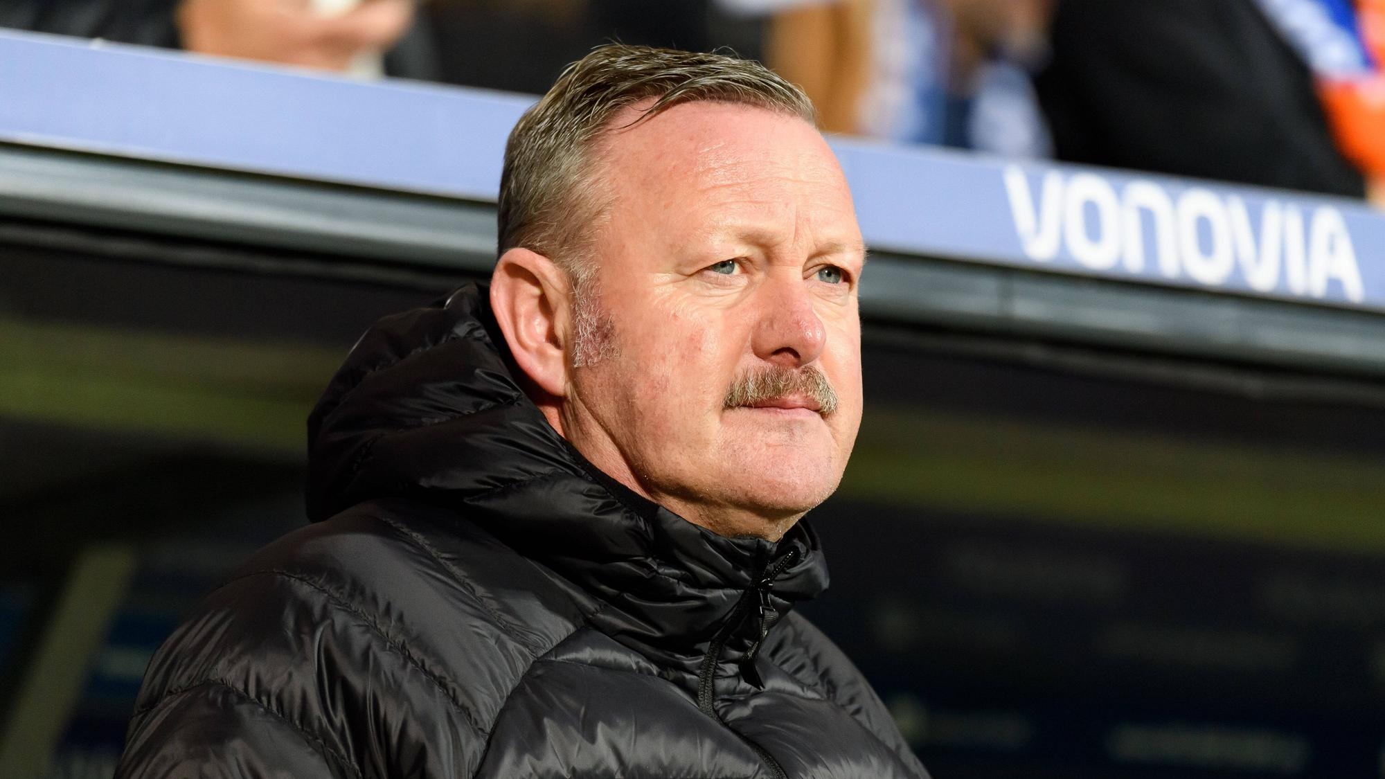 Sportdirektor Roland Virkus von Borussia Mönchengladbach am 8. November 2022 vor dem Auswärtsspiel beim VfL Bochum.